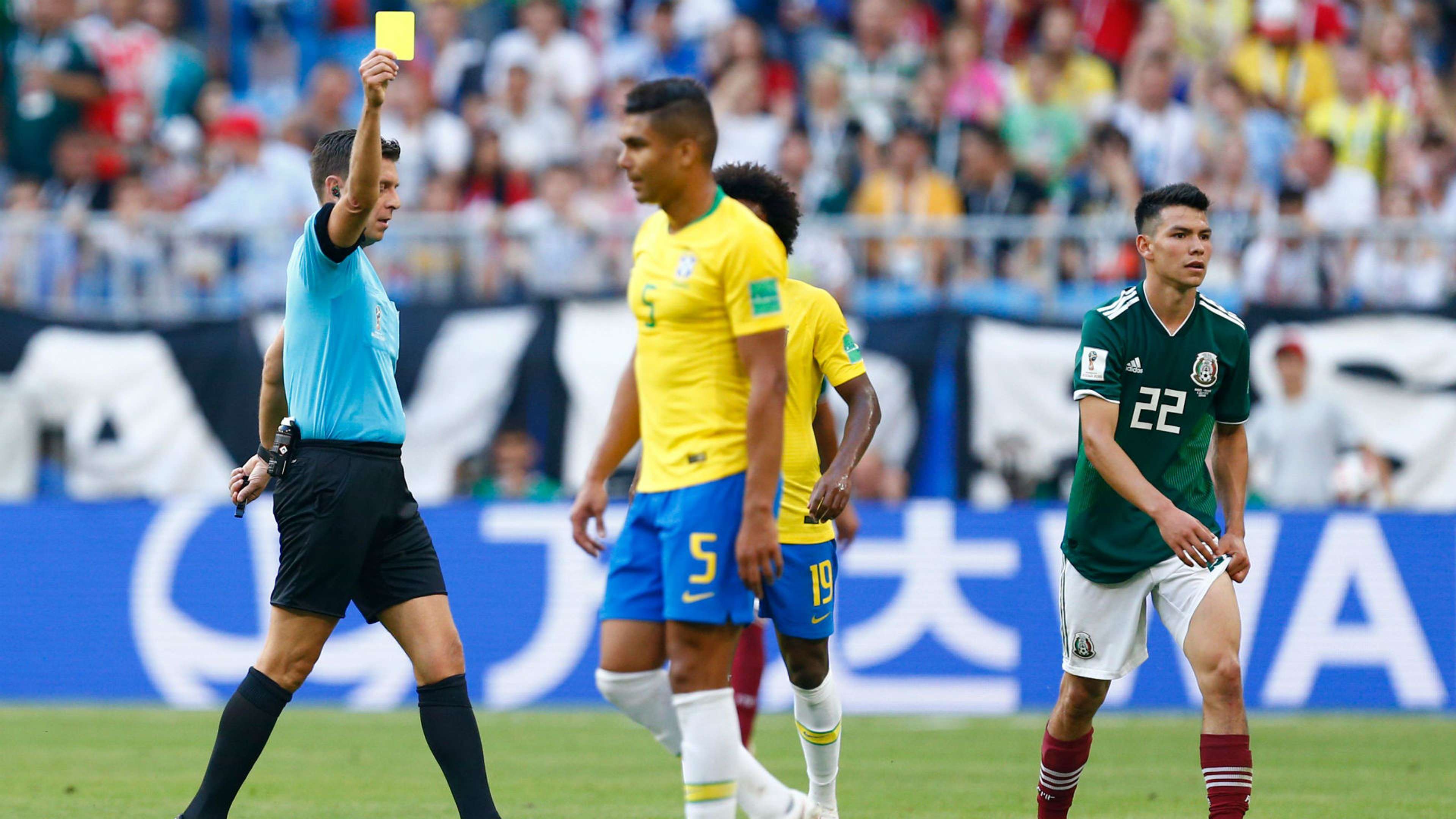 Casemiro Brazil Mexico FIFA World Cup 2018