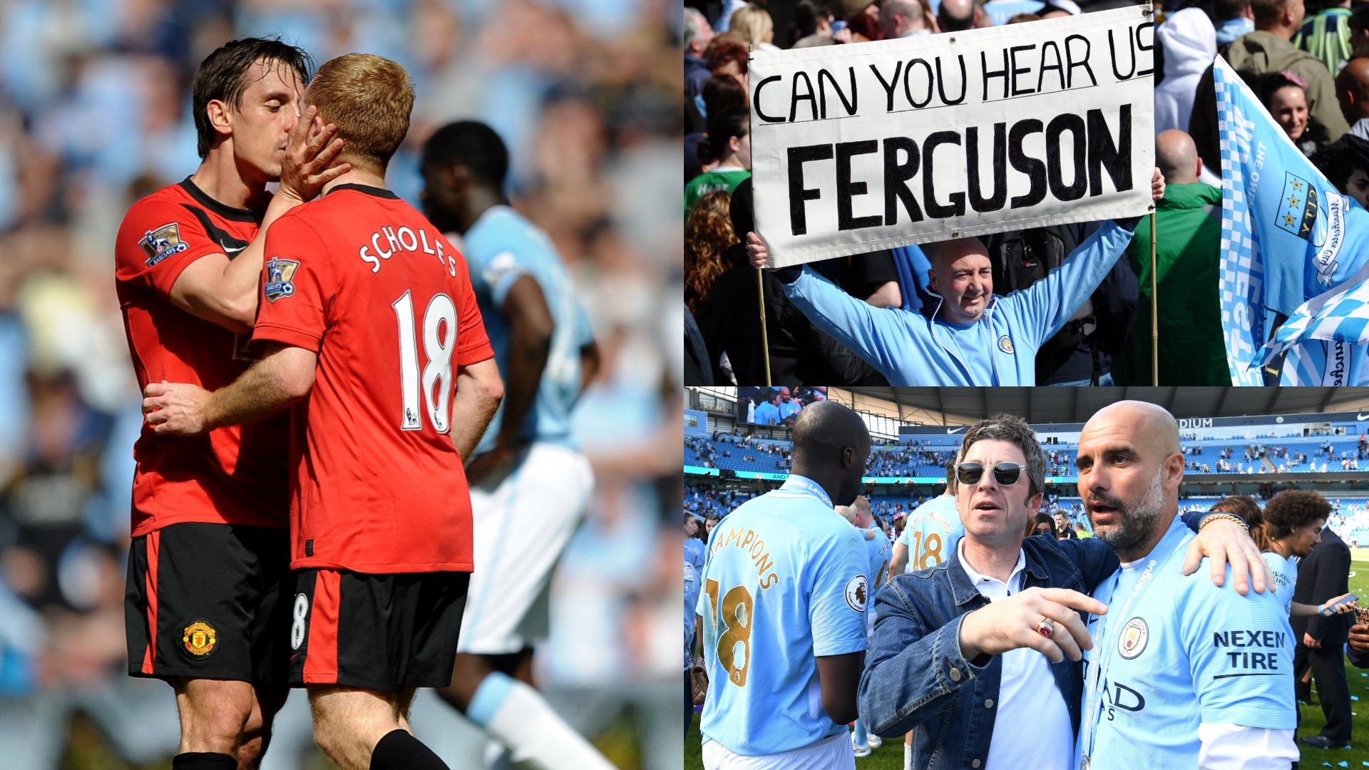 Manchester derby composite