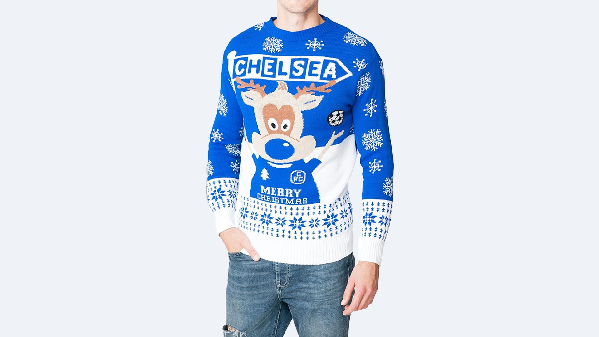 Chelsea Christmas Jumper 