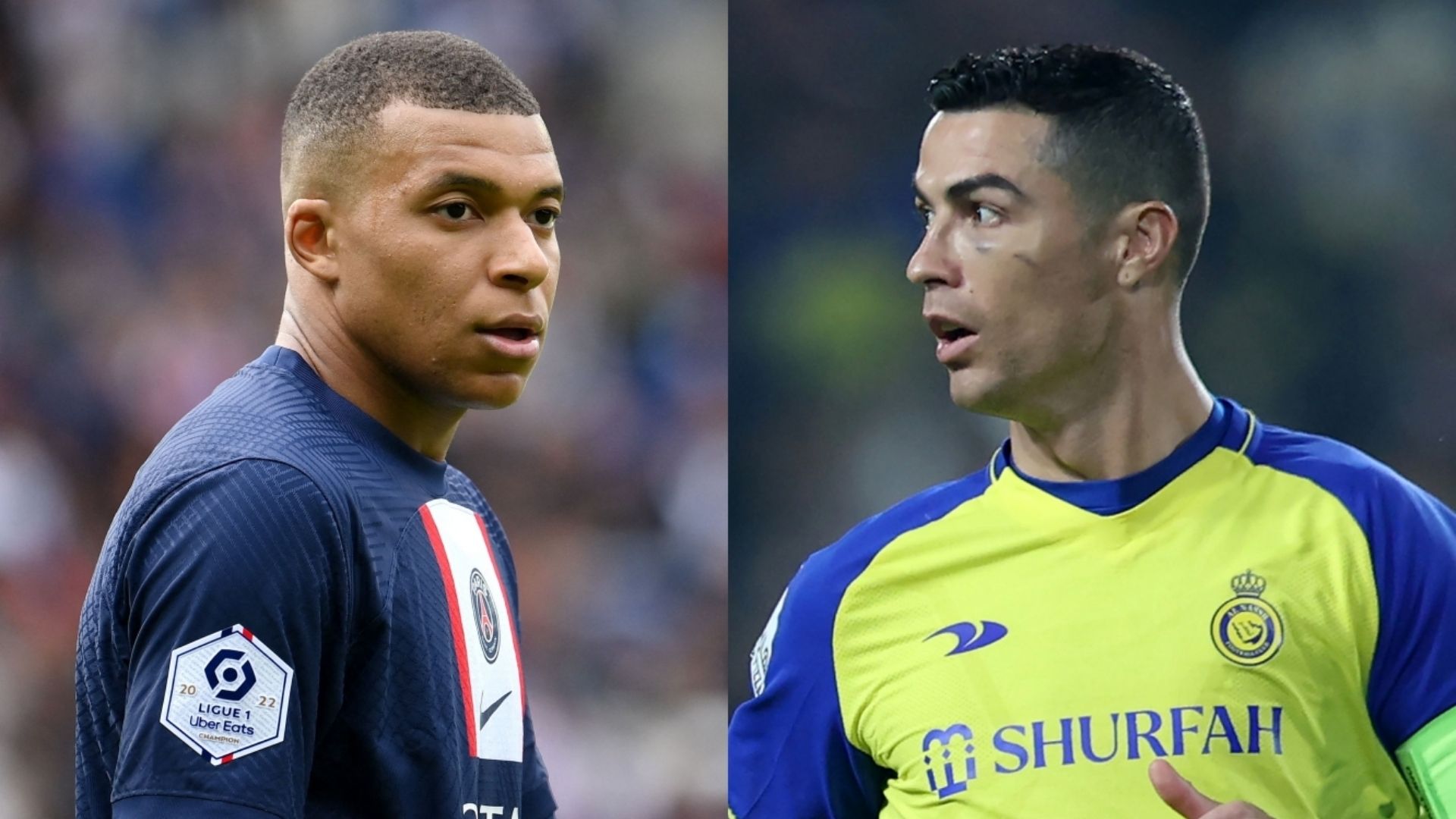 Kylian Mbappe PSG Cristiano Ronaldo Al Nassr