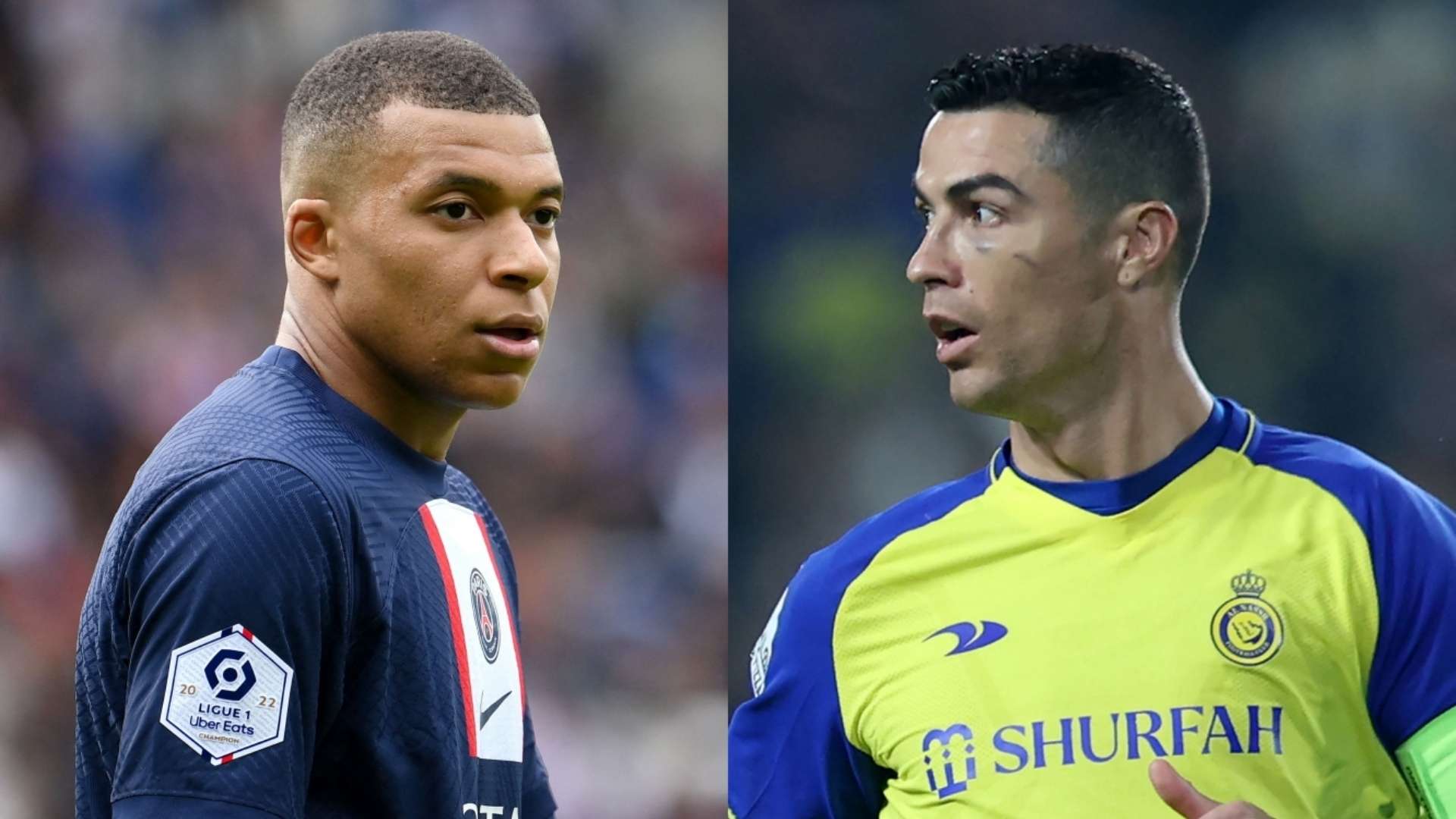 Kylian Mbappe PSG Cristiano Ronaldo Al Nassr