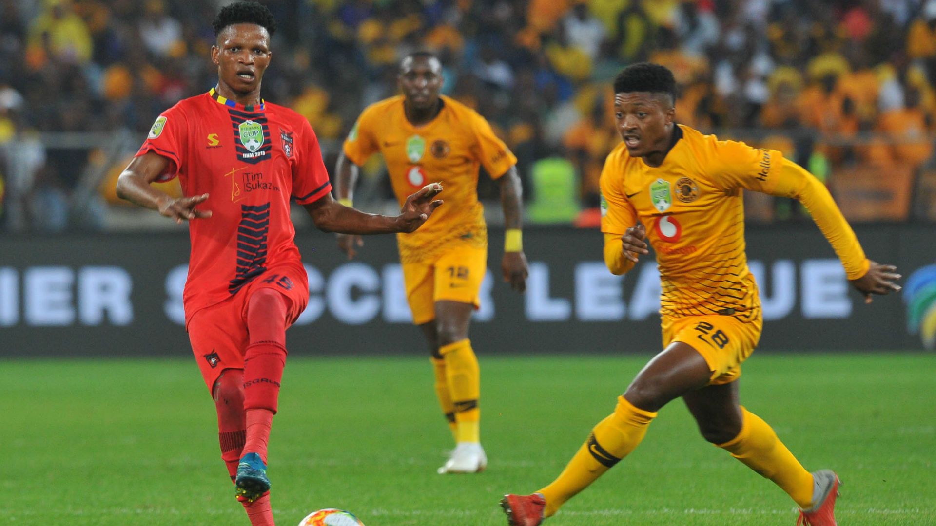 Austin Dube, TS Galaxy & Dumisani Zuma, Kaizer Chiefs, May 2019