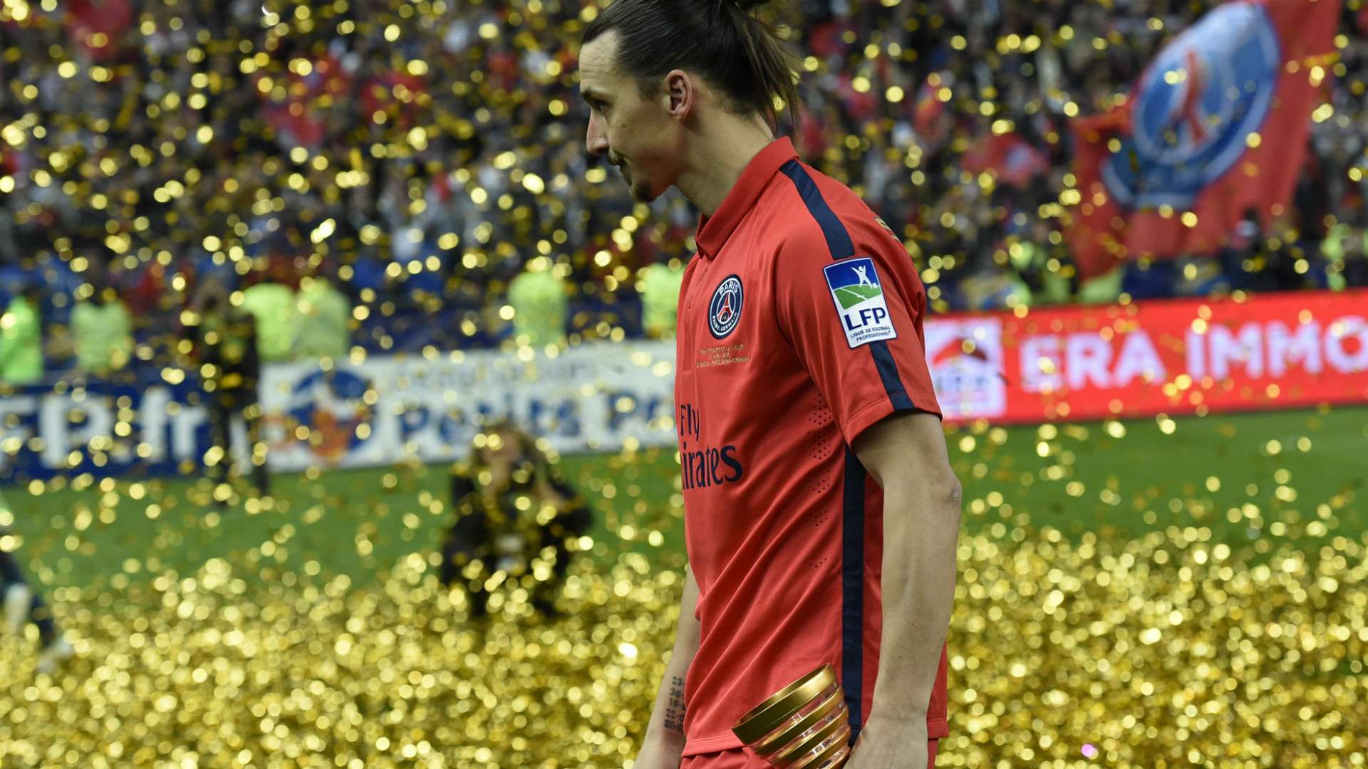 Zlatan Ibrahimovic Bastia v PSG League Cup France 04112015