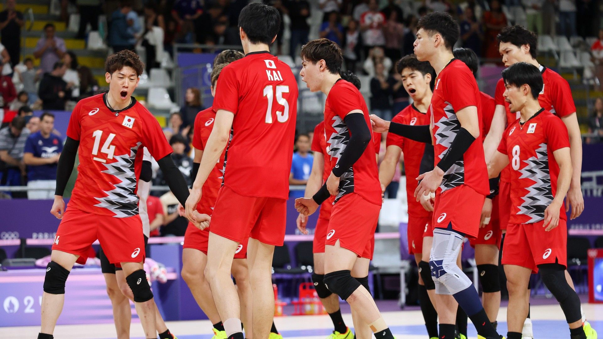 japan men volleyball olympic games