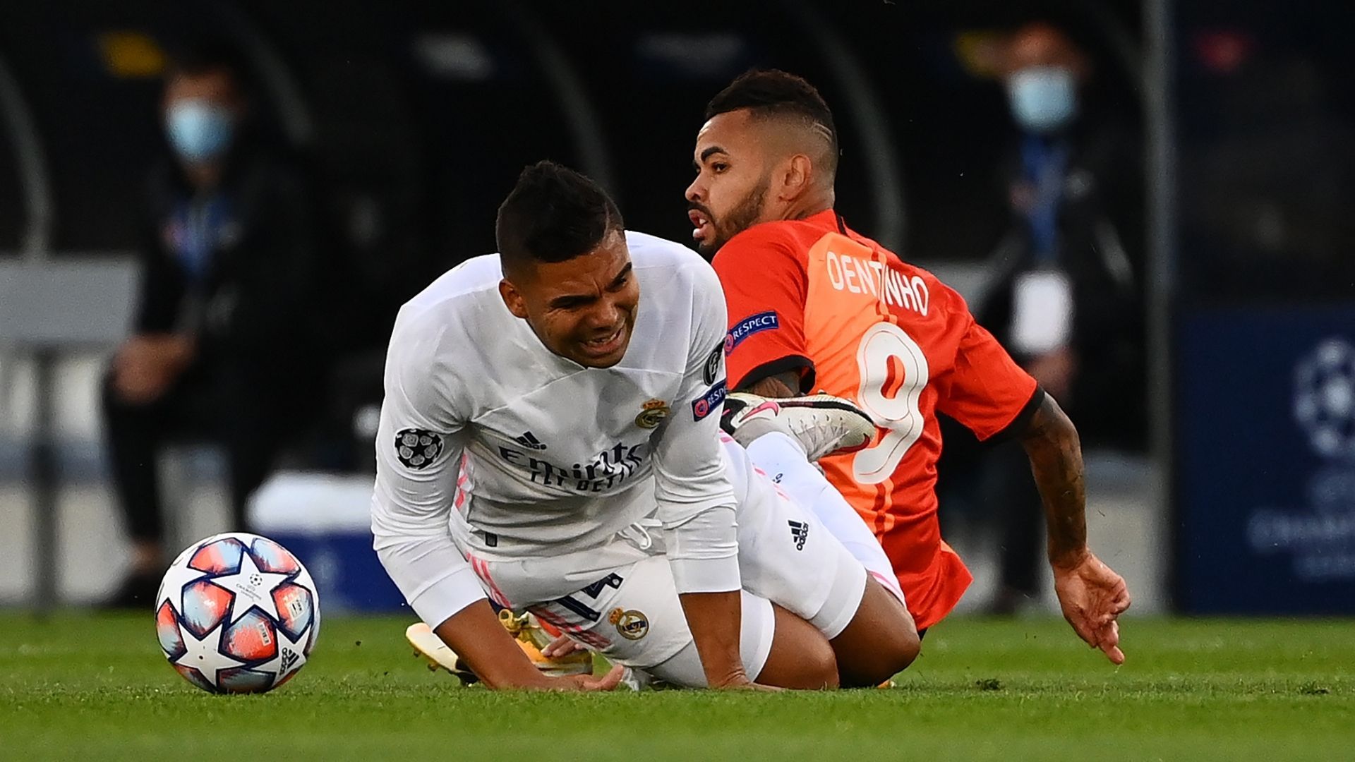 Casemiro Real Madrid Shakhtar Champions 211020