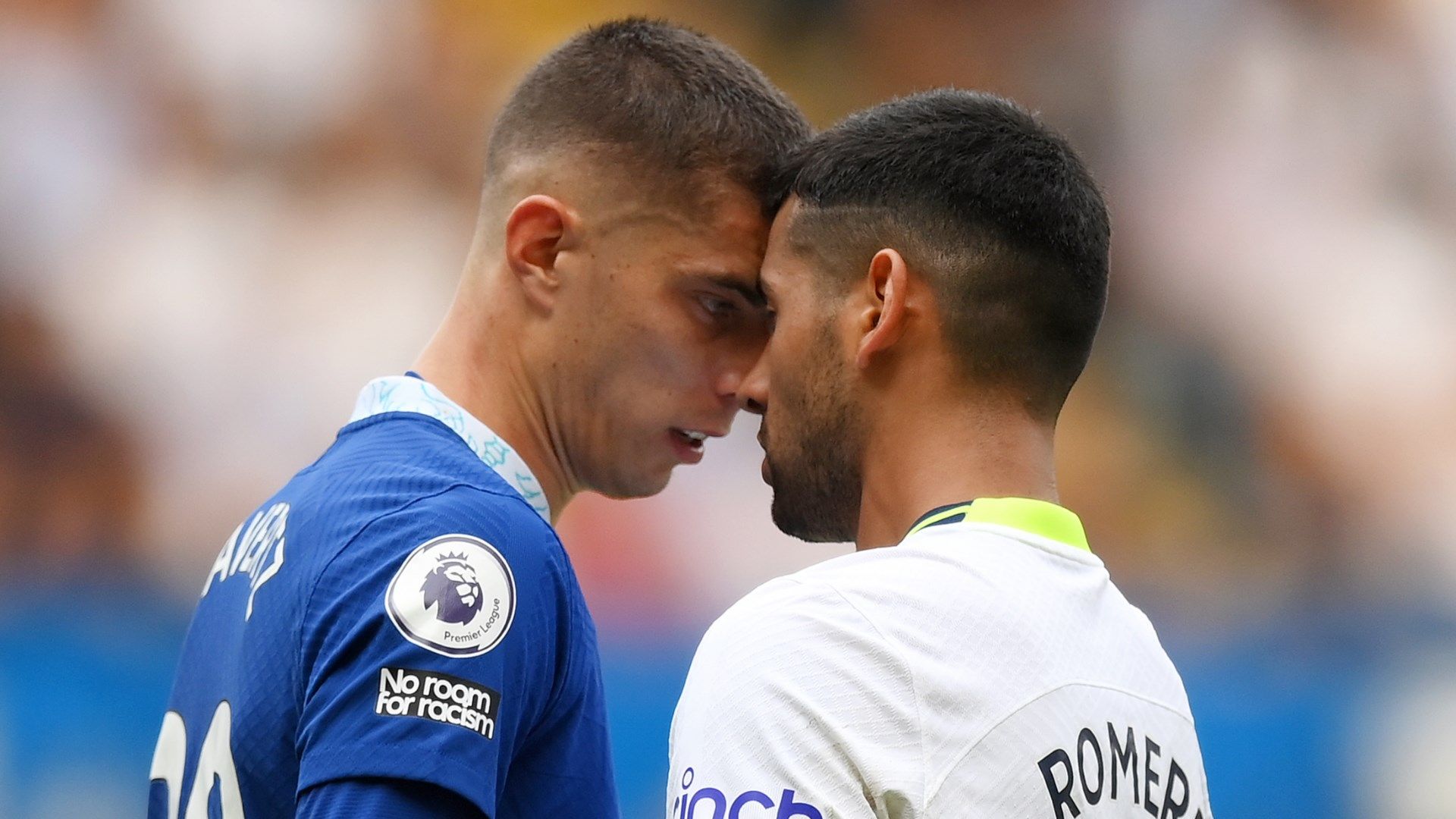 Kai Havertz Cristian Romero Chelsea Tottenham