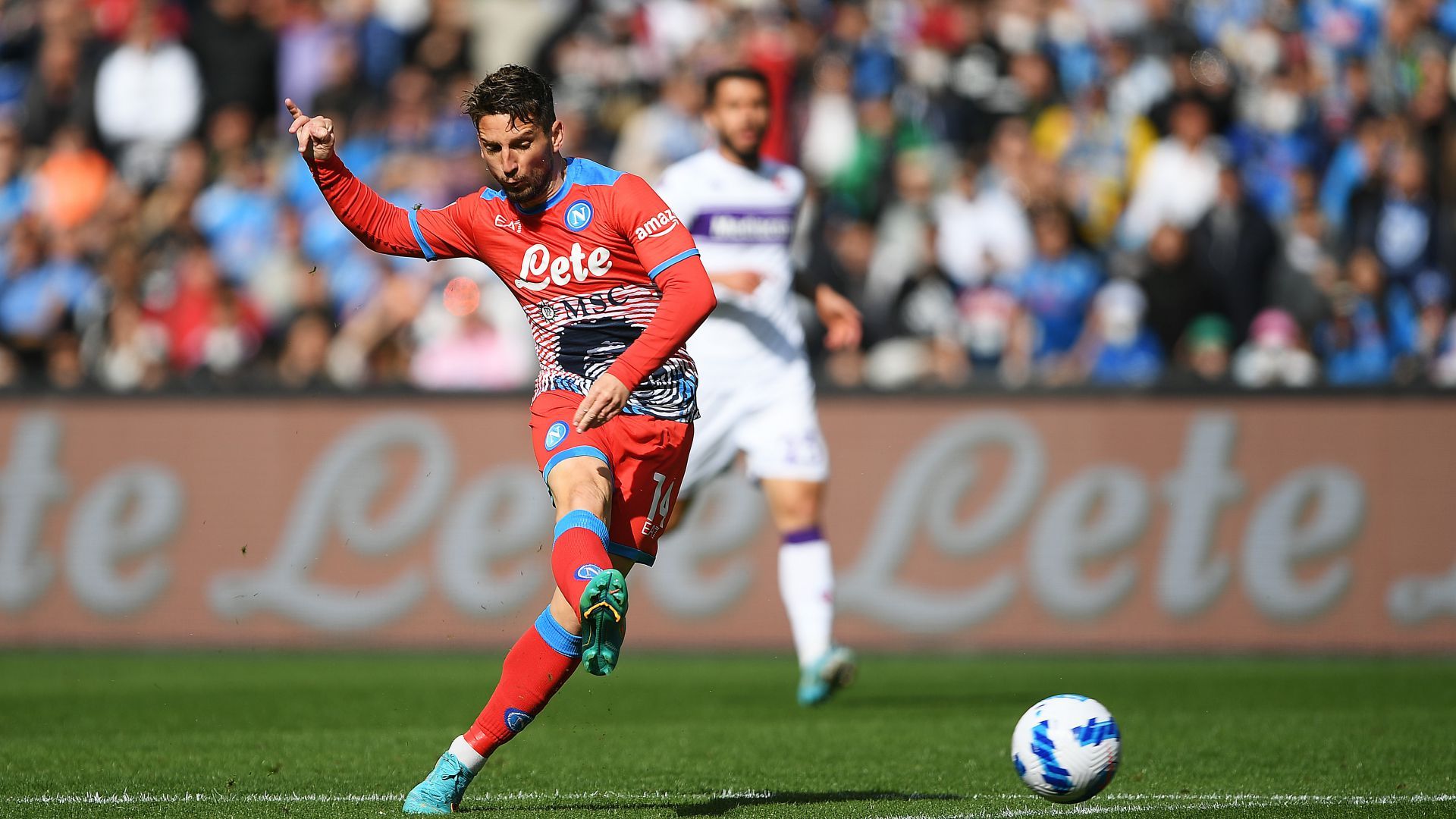 Dries Mertens Napoli Fiorentina Serie A