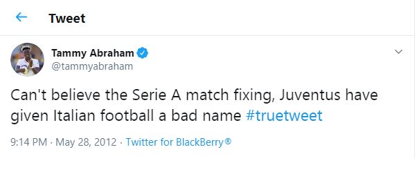 Tammy Abraham Juventus