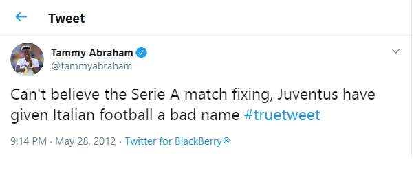 Tammy Abraham Juventus