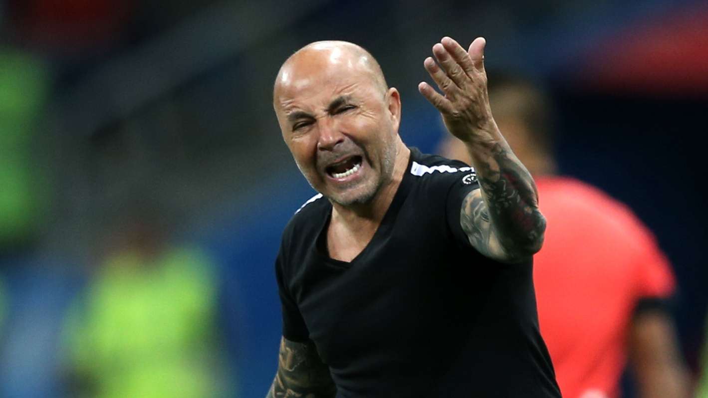 Jorge Sampaoli Argentina Croatia World Cup 2018