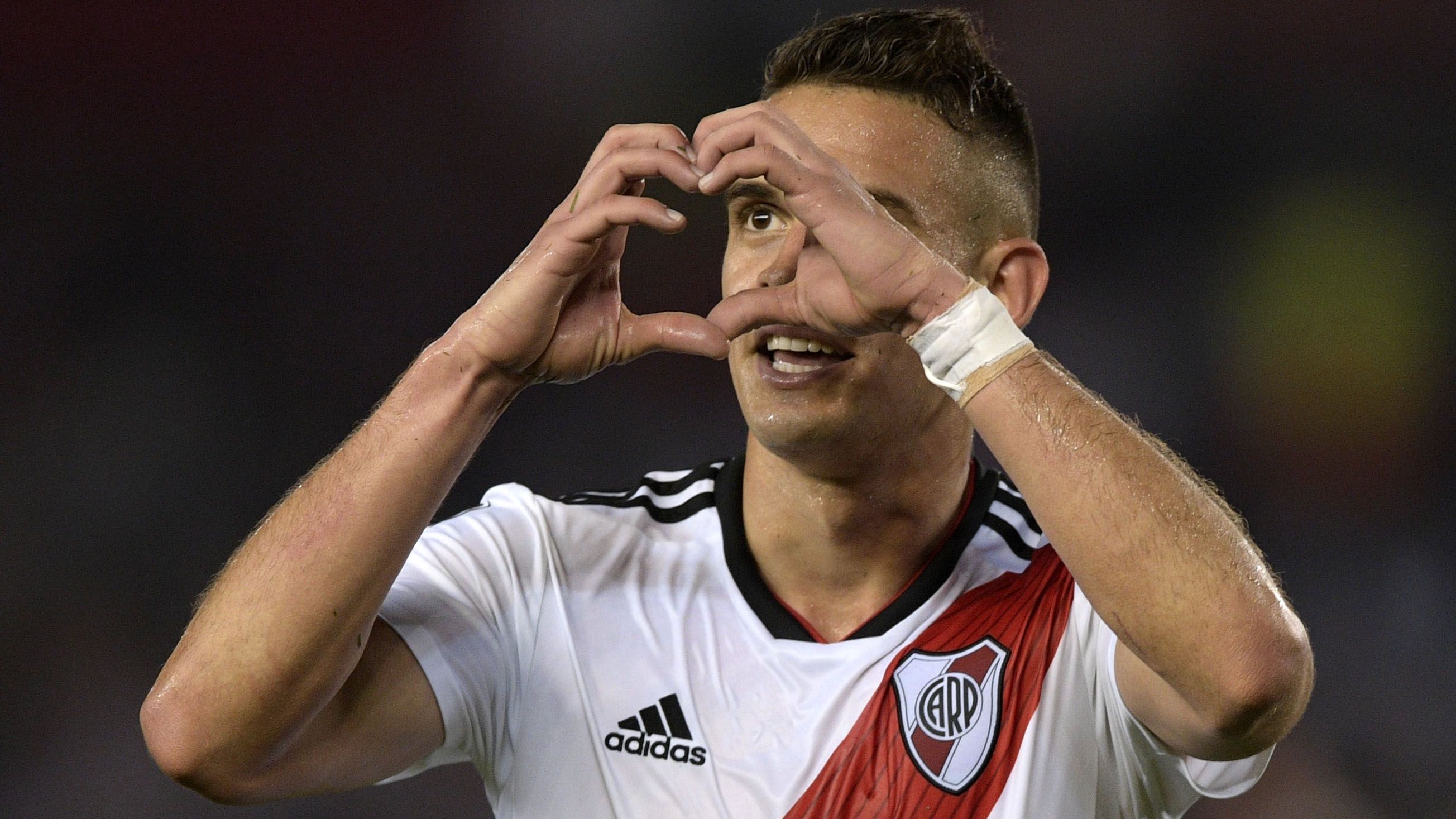 AFP River Plate Racing Club Copa CONMEBOL LIbertadores 29082018 Rafael Santos Borre