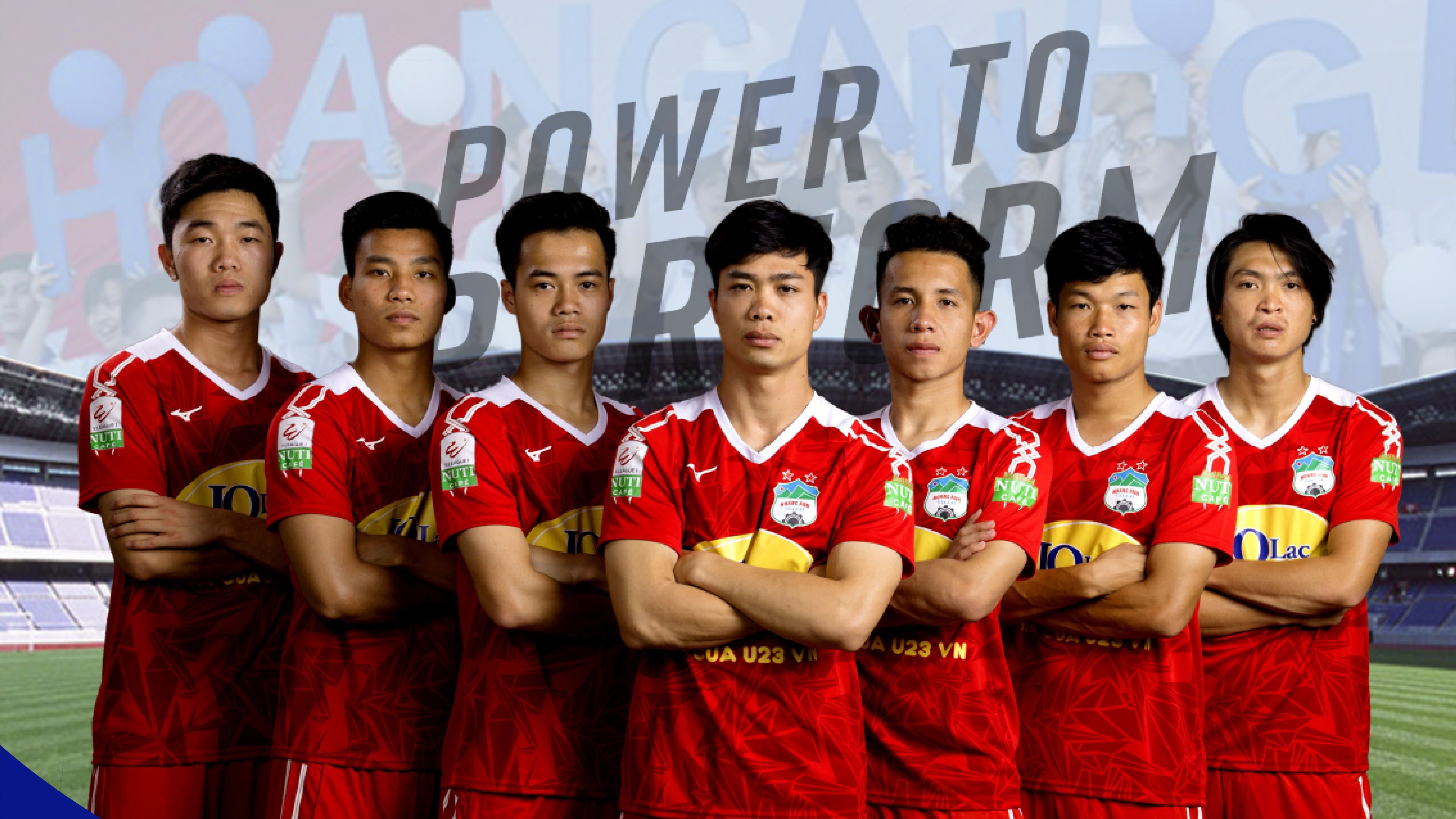 CLB HAGL ra mắt áo đấu mới