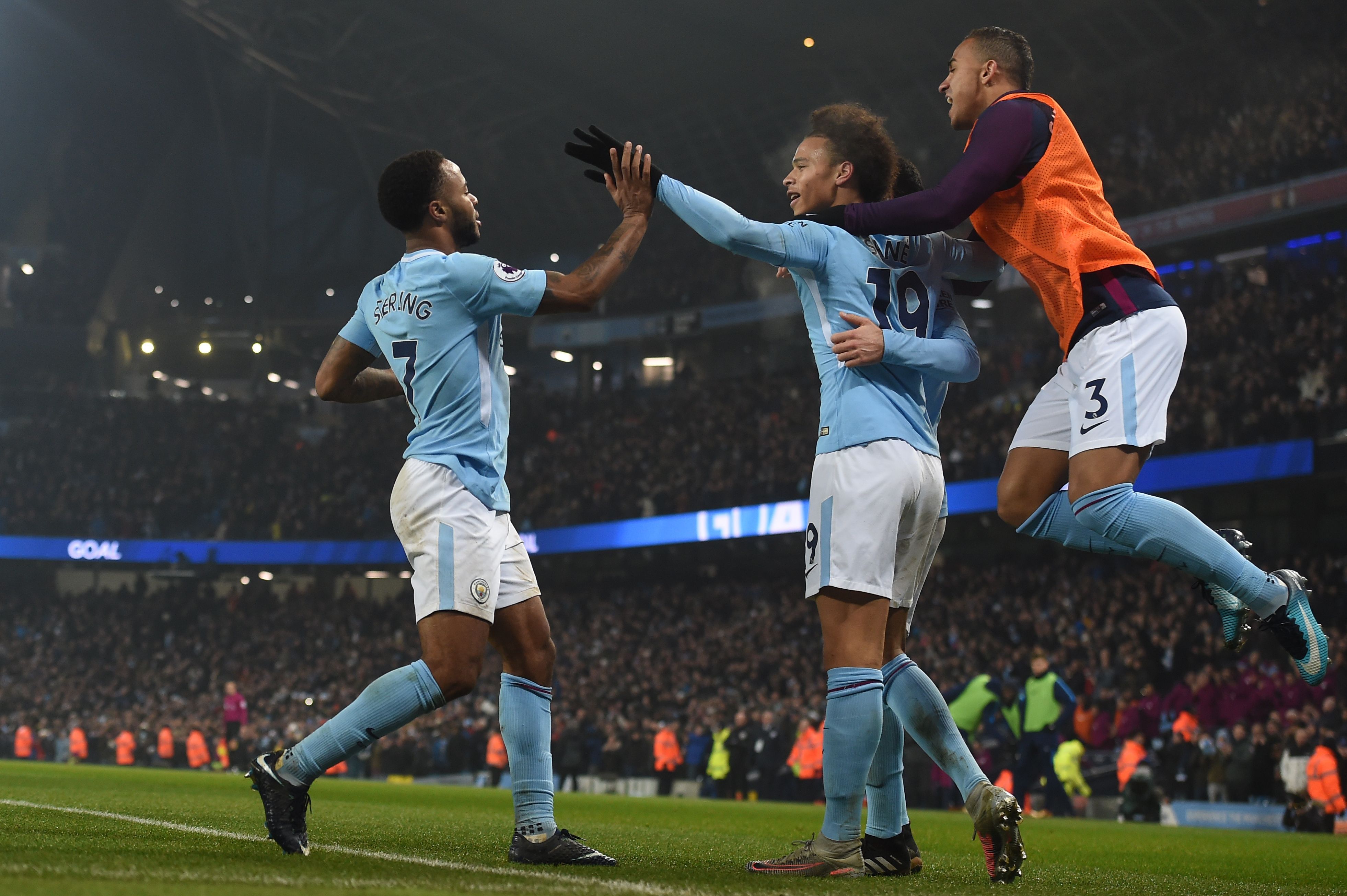 Raheem Sterling & Leroy Sane