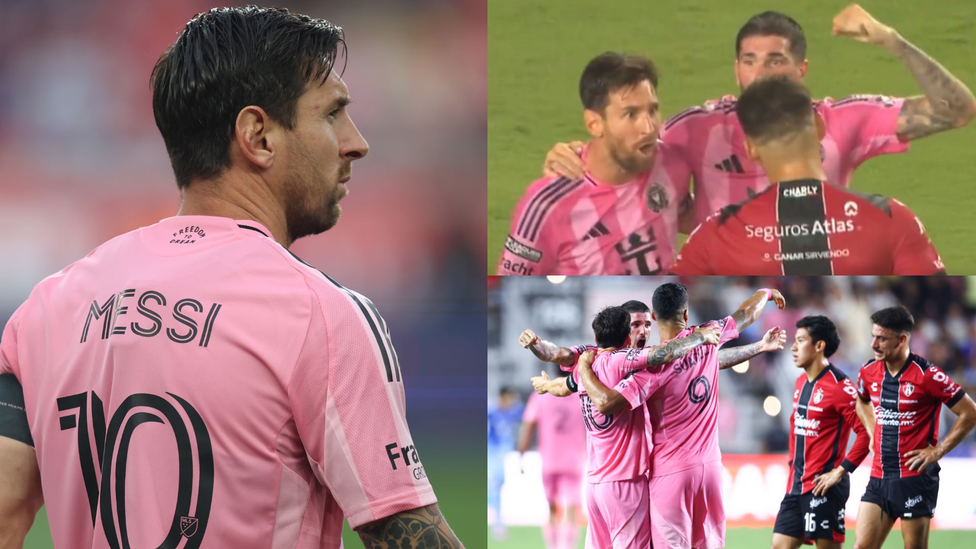 Lionel Messi Inter Miami Atlas Leagues Cup 2025