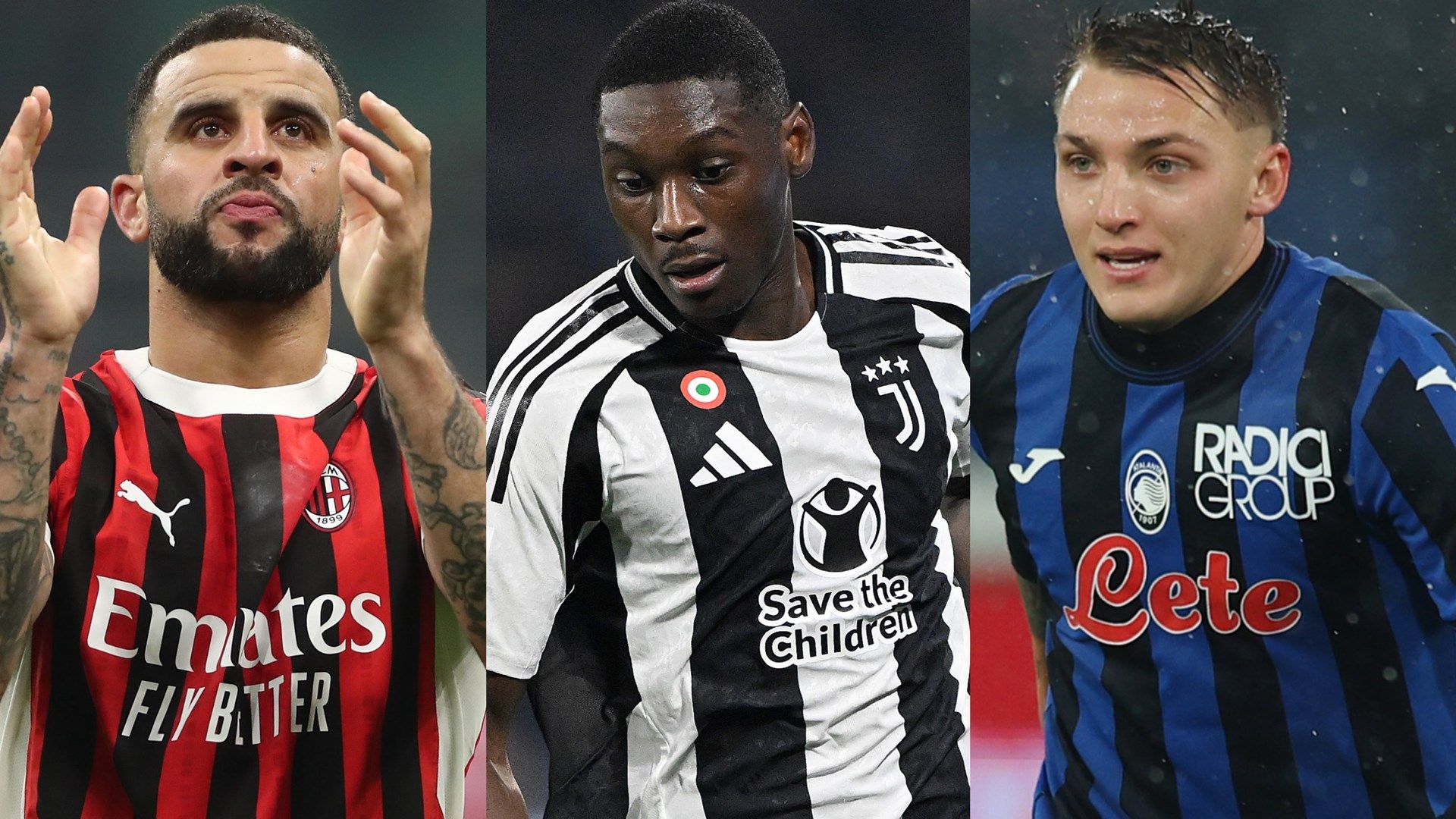 Milan Juventus Atalanta