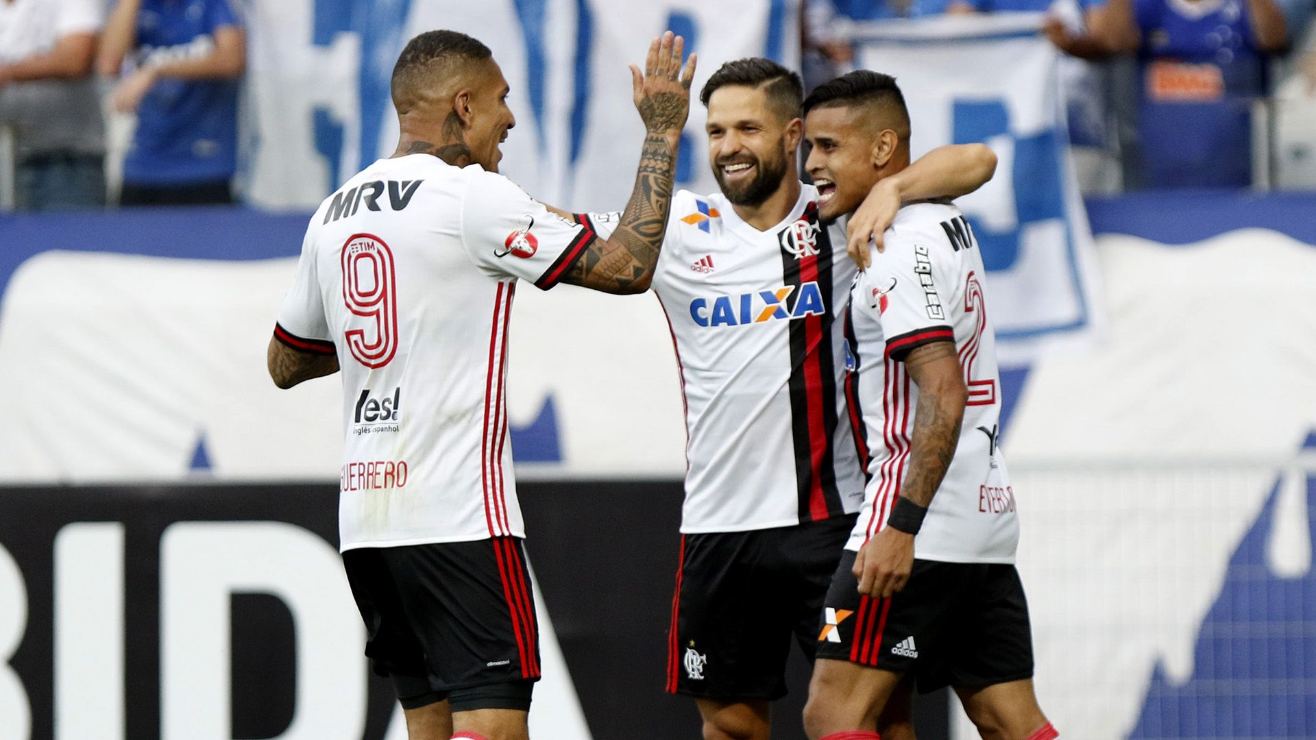 Everton Diego Guerrero Cruzeiro Flamengo Brasileirao Serie A 16072017