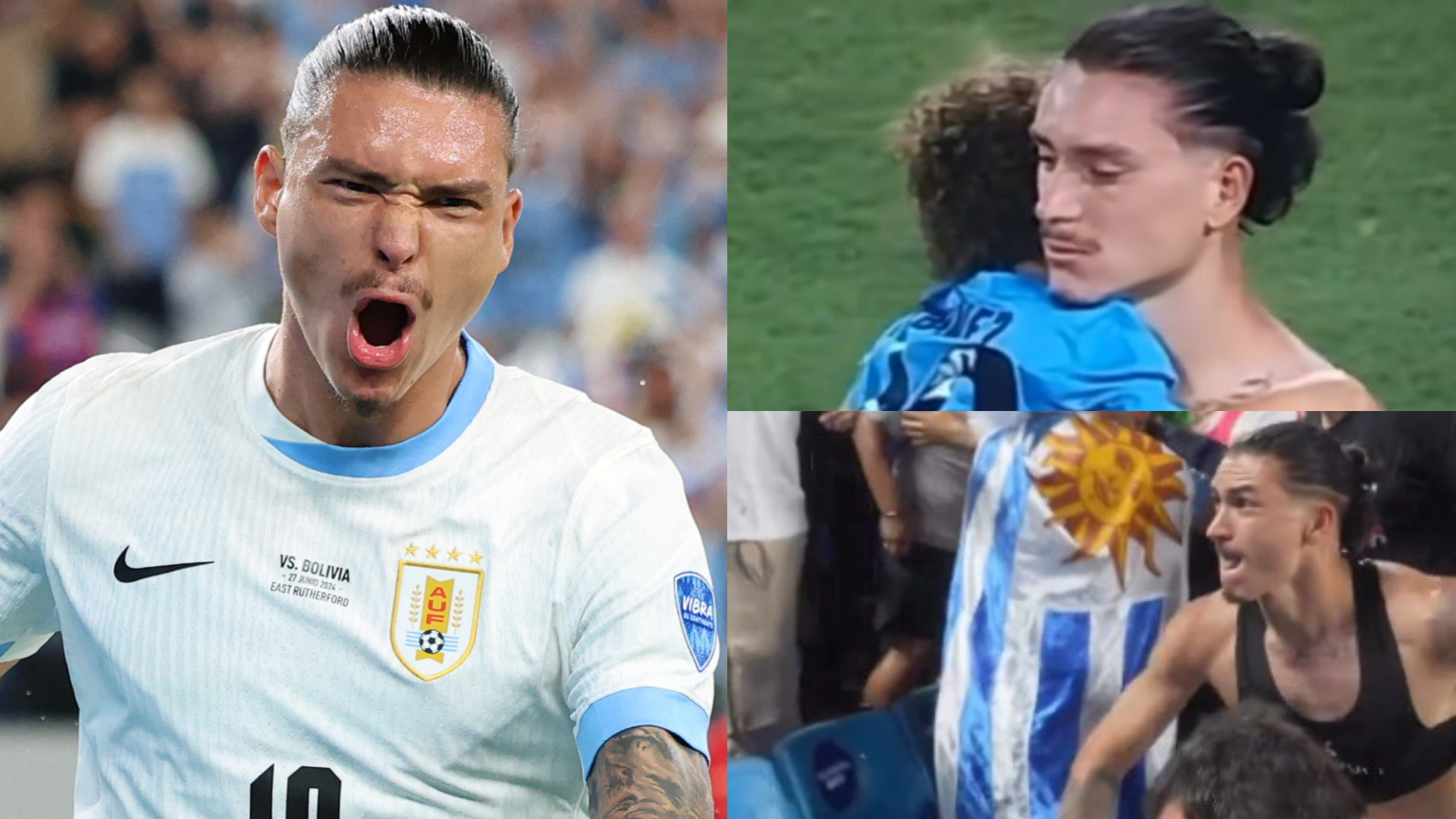 Darwin Nunez Uruguay Colombia Copa America 2024