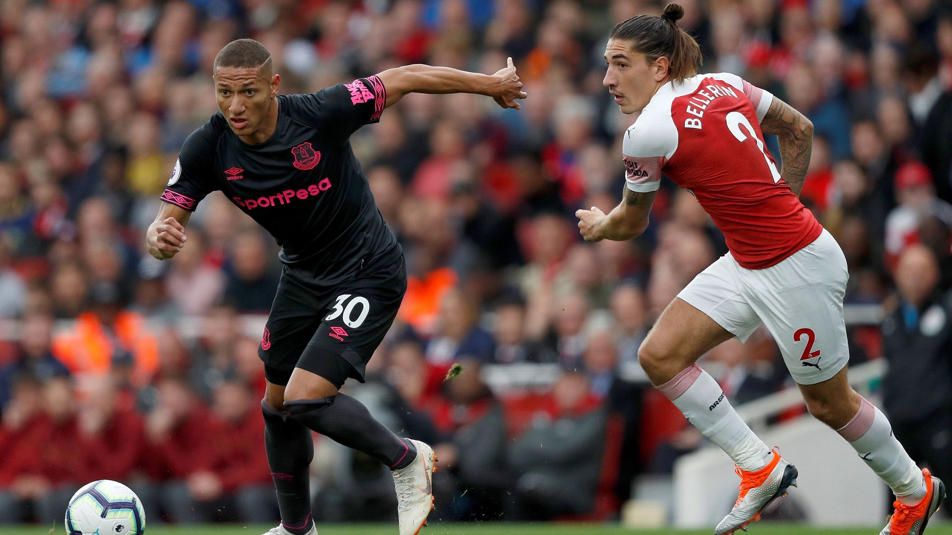 Arsenal Everton Bellerin Richarlison 23092018