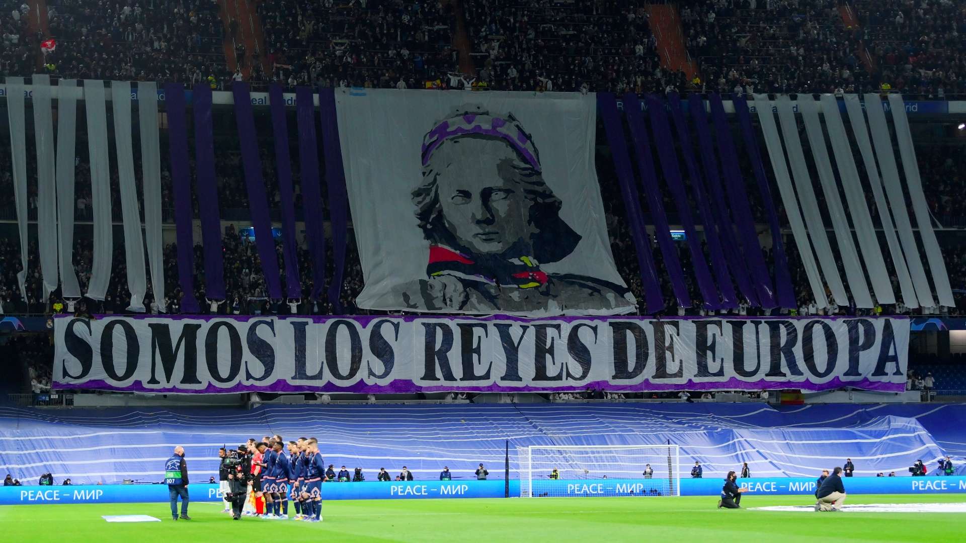 Reyes de Europa Santiago Bernabéu Real Madrid