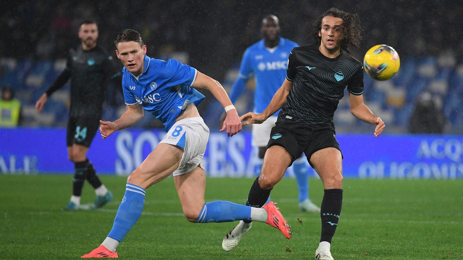 Napoli Lazio McTominay Guendouzi