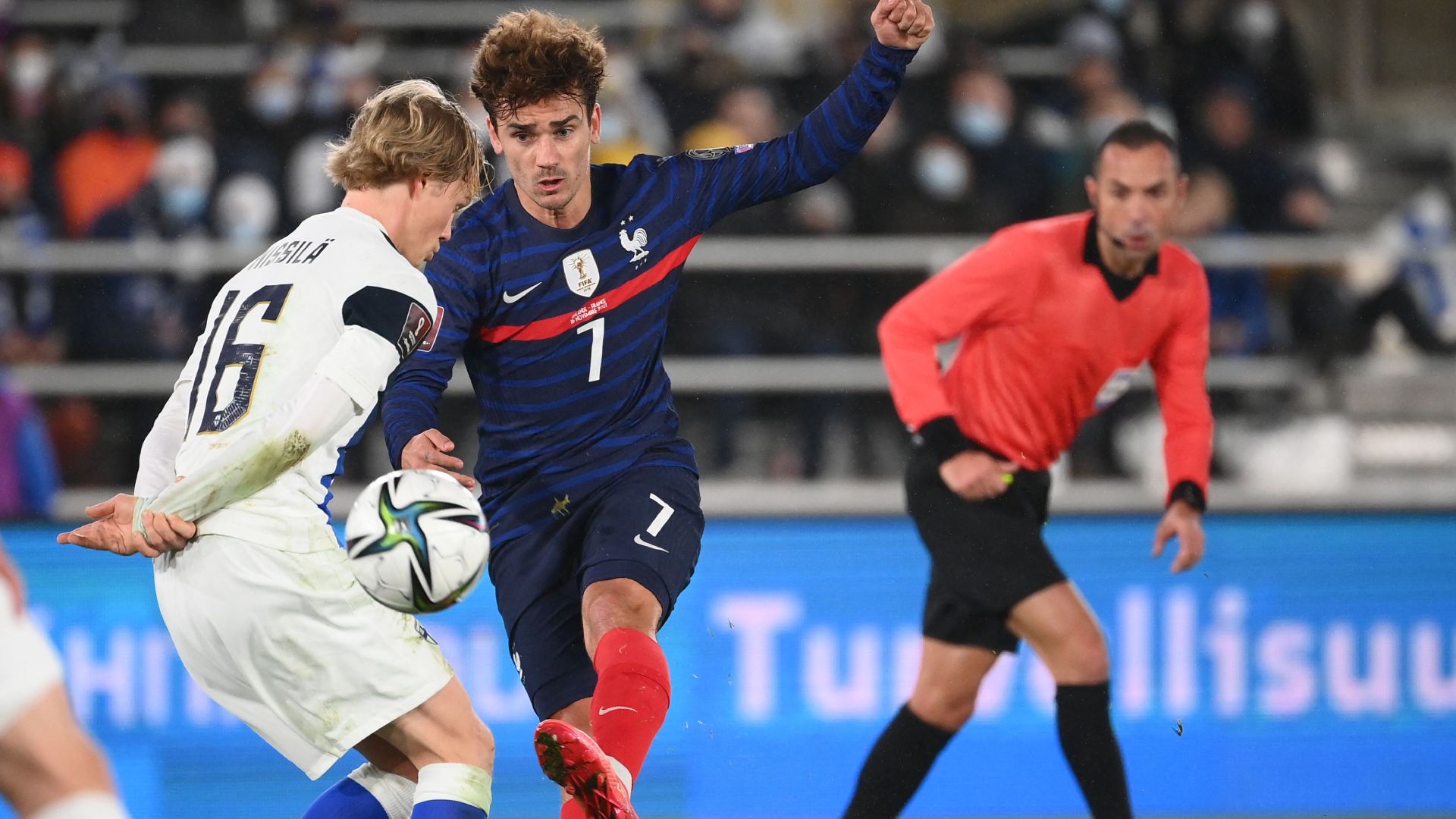 Antoine Griezmann Finlande-France 2021
