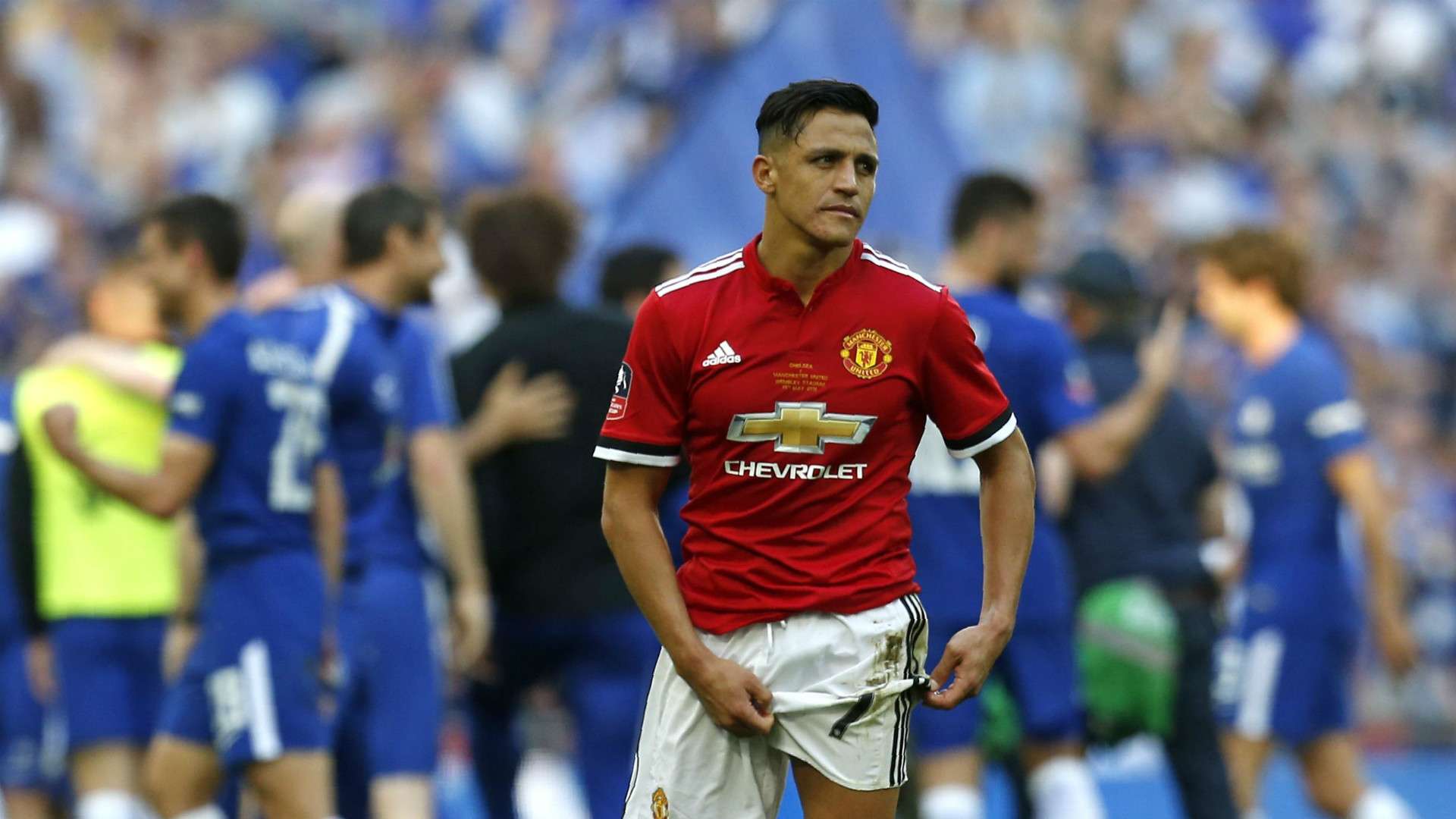 Alexis Sanchez Manchester United vs Chelsea FA Cup