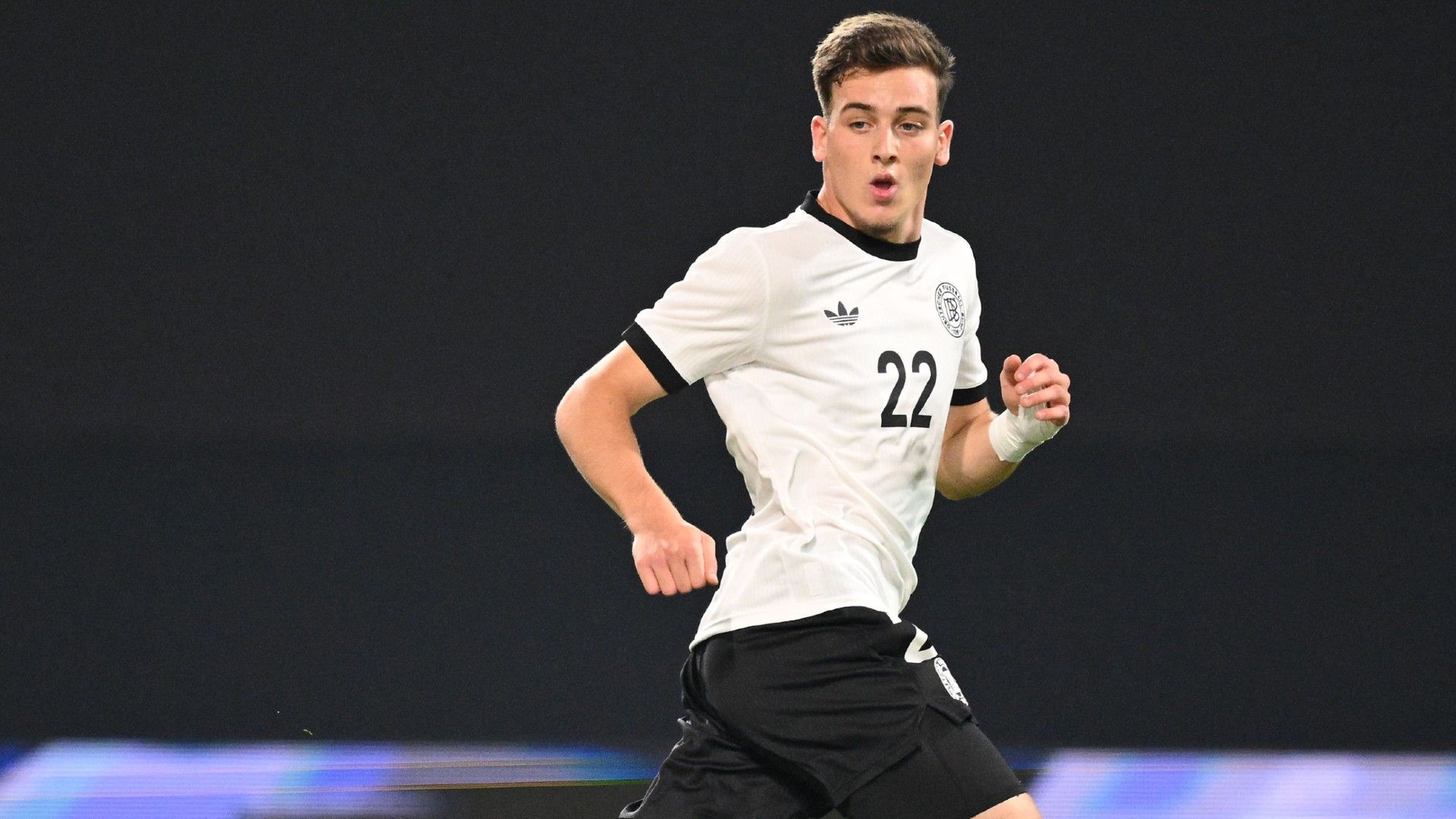 Said El Mala of Germany in action