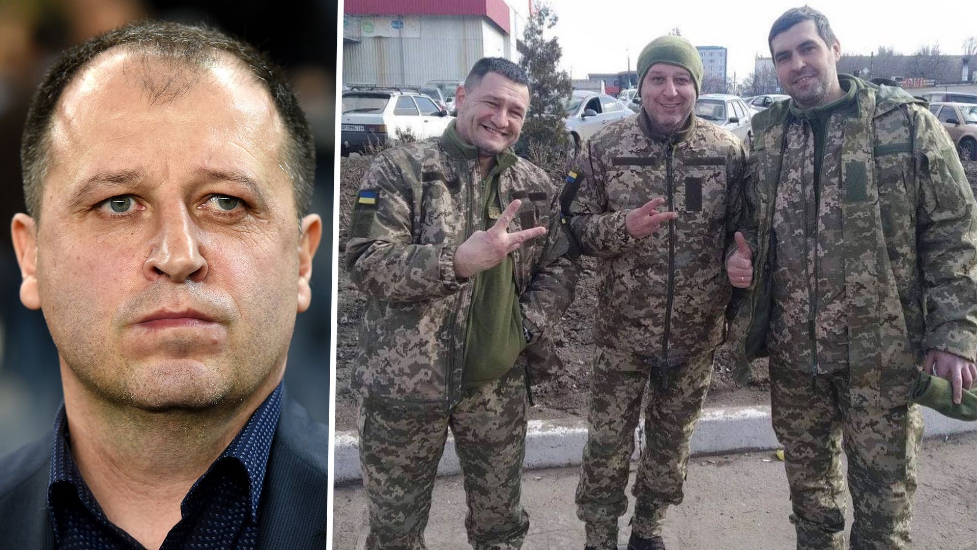 Yuriy Vernydub Sheriff FC Ukraine army