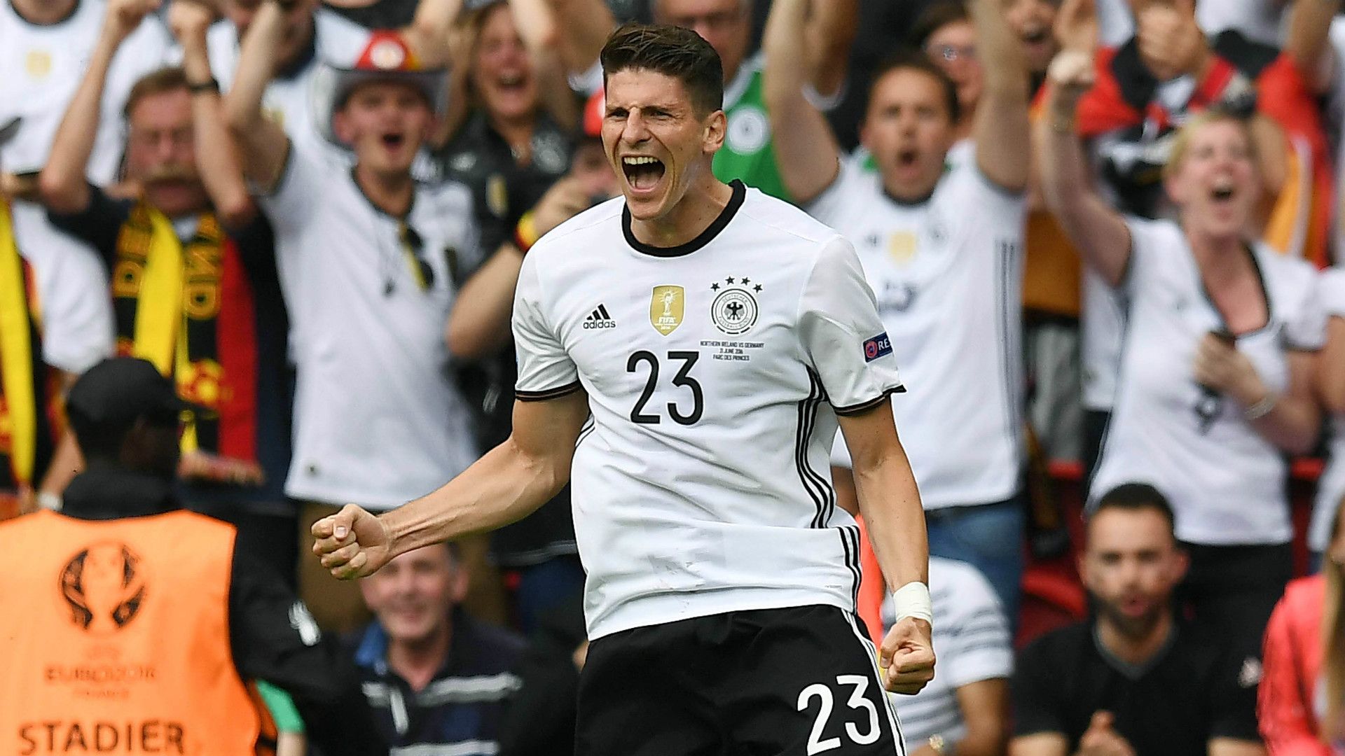 Mario Gomez Deutschland Nordirland 21062016