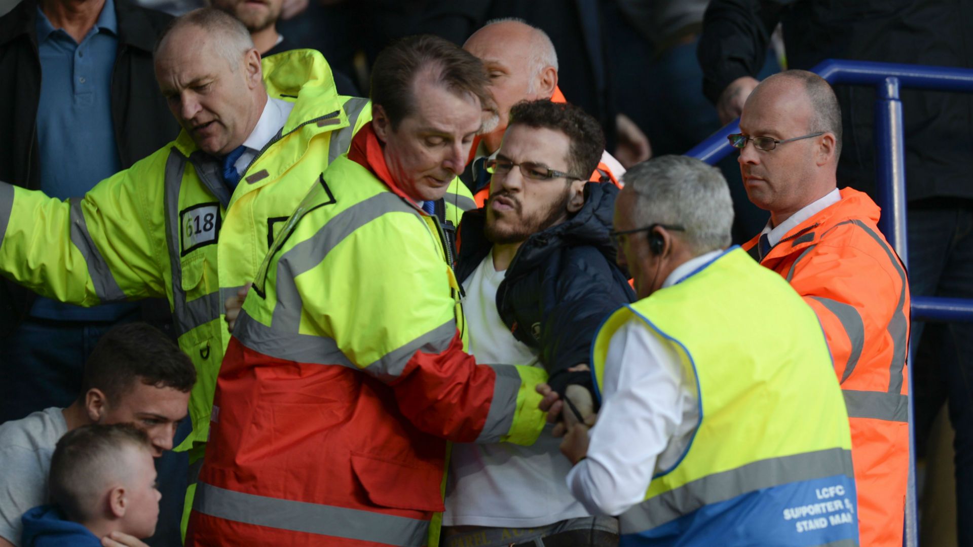 Leicester and Arsenal fans