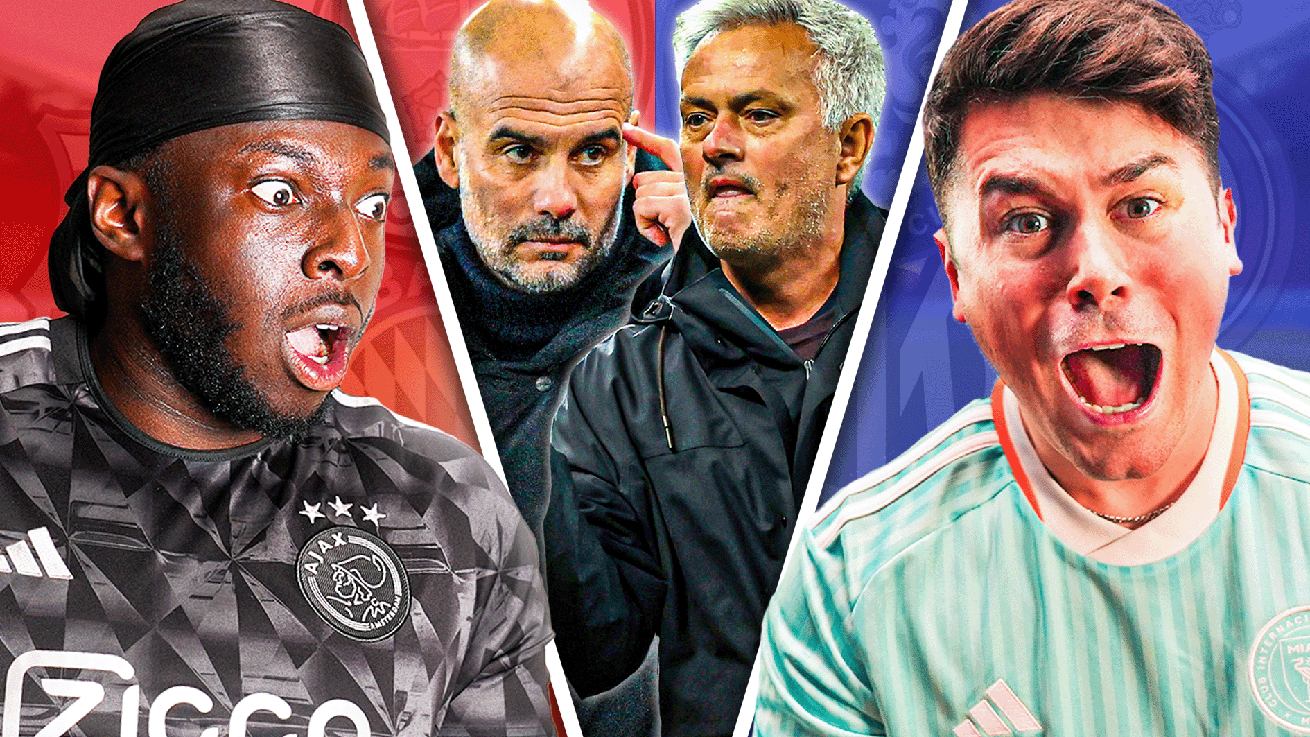 VIDEO: Lionel Messi & Cristiano Ronaldo lead the way as Front Three pick the ultimate Pep Guardiola vs Jose Mourinho combined XI | Goal.com UK