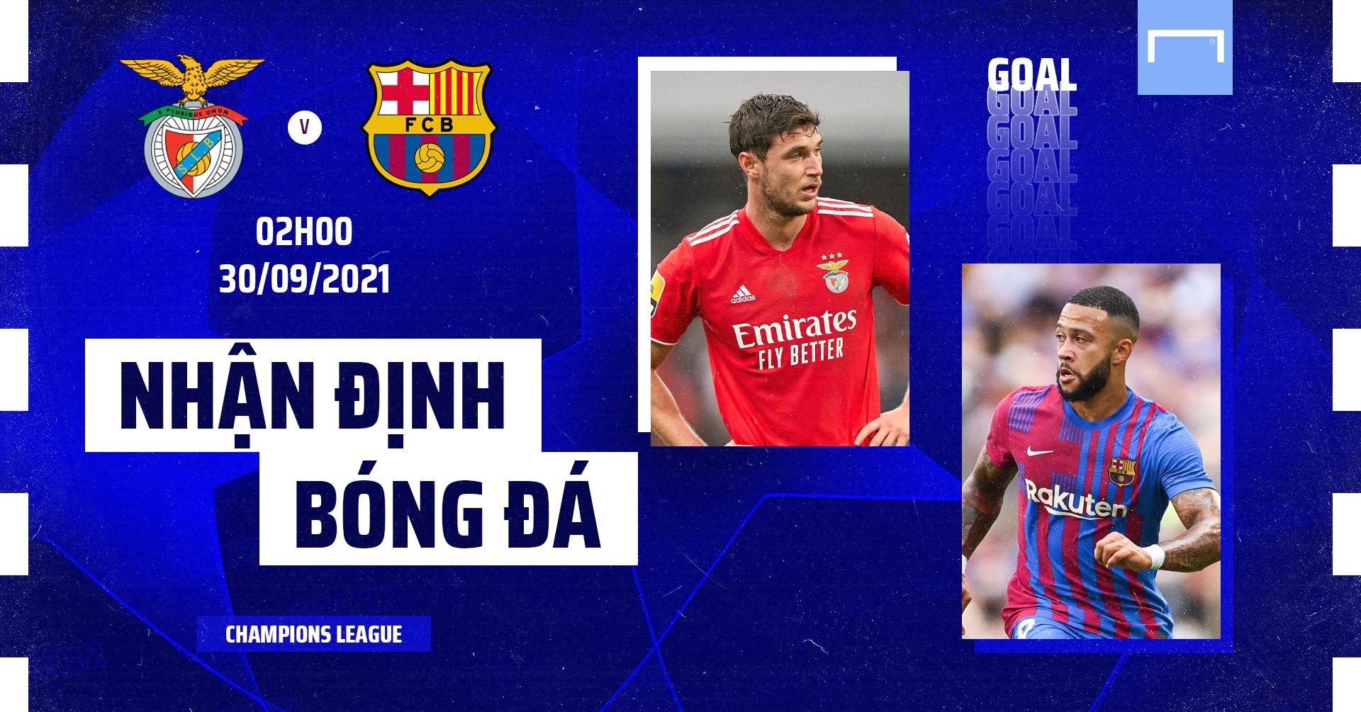 Preview Benfica vs Barca GFX