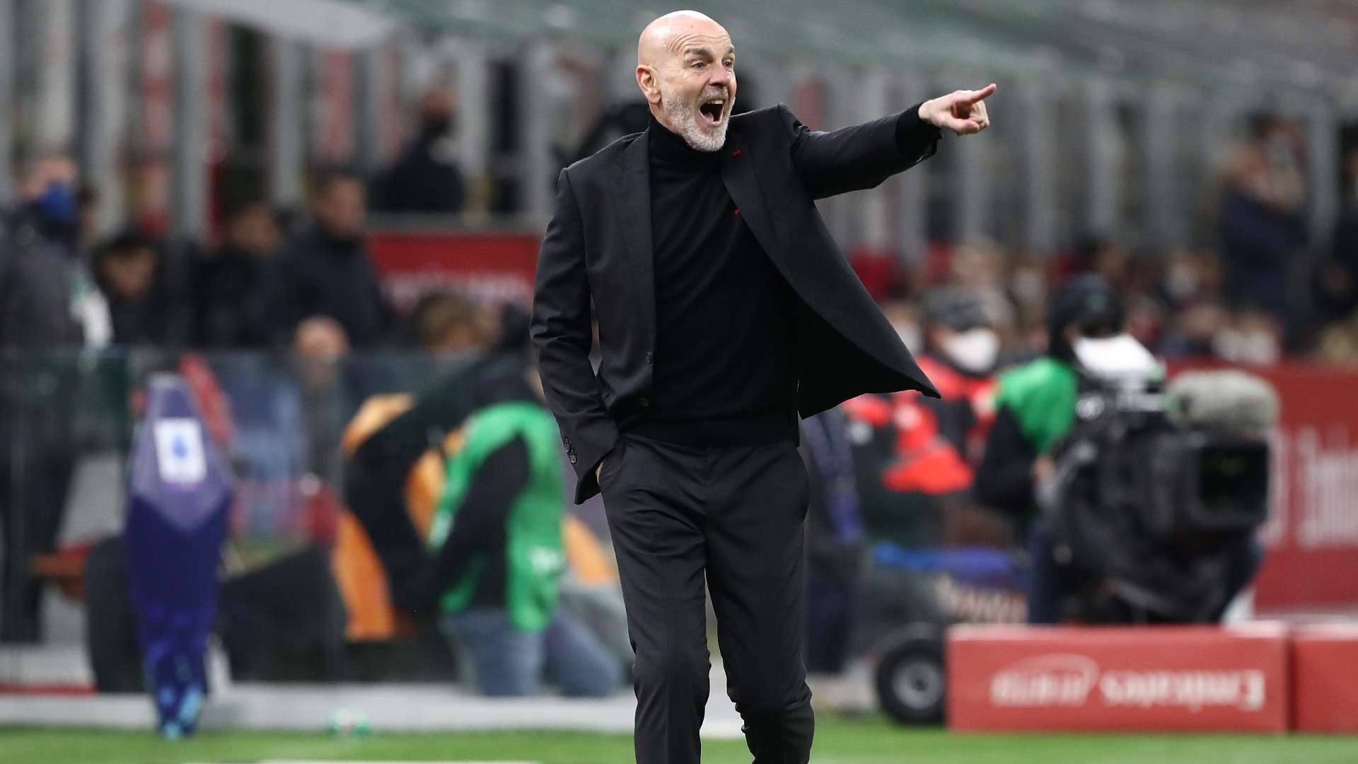 Stefano Pioli Milan Empoli Serie A 202122