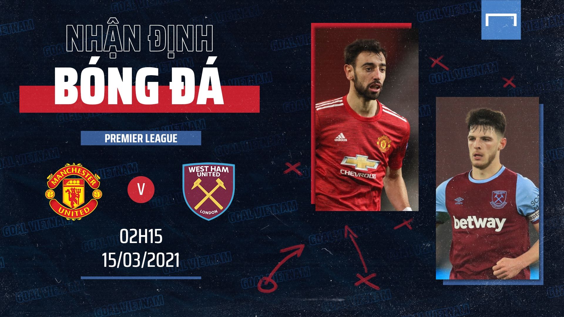Preview MU vs West Ham Goal Vietnam