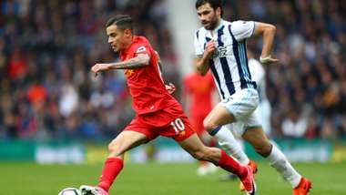 Philippe Coutinho Liverpool Premier League