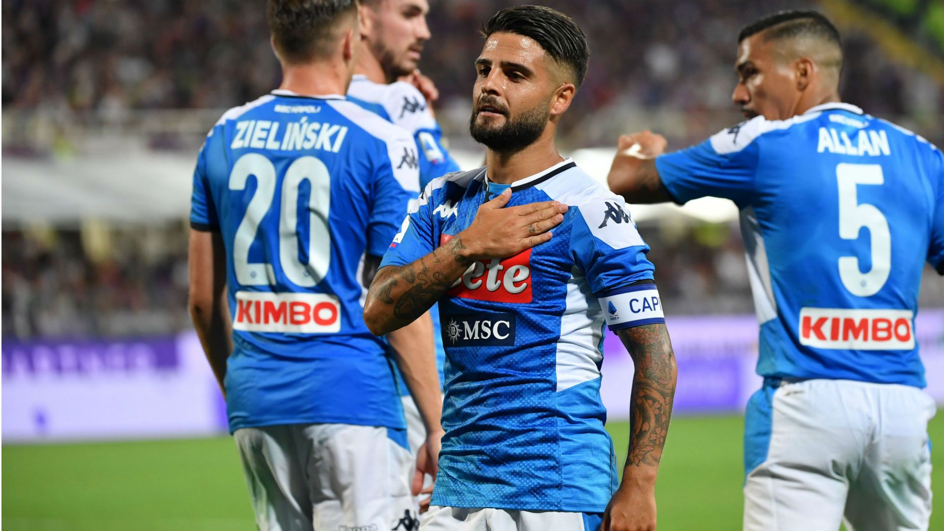 Insigne Fiorentina Napoli Serie A