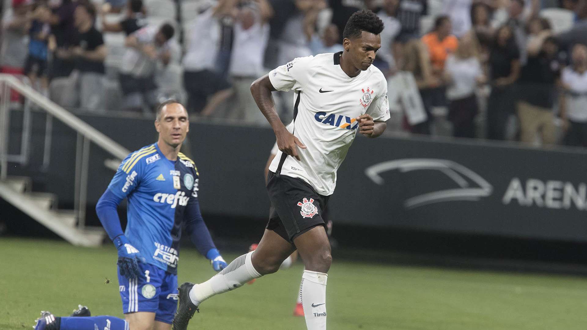 Jô Fernando Prass Corinthians Palmeiras Paulista 22022017