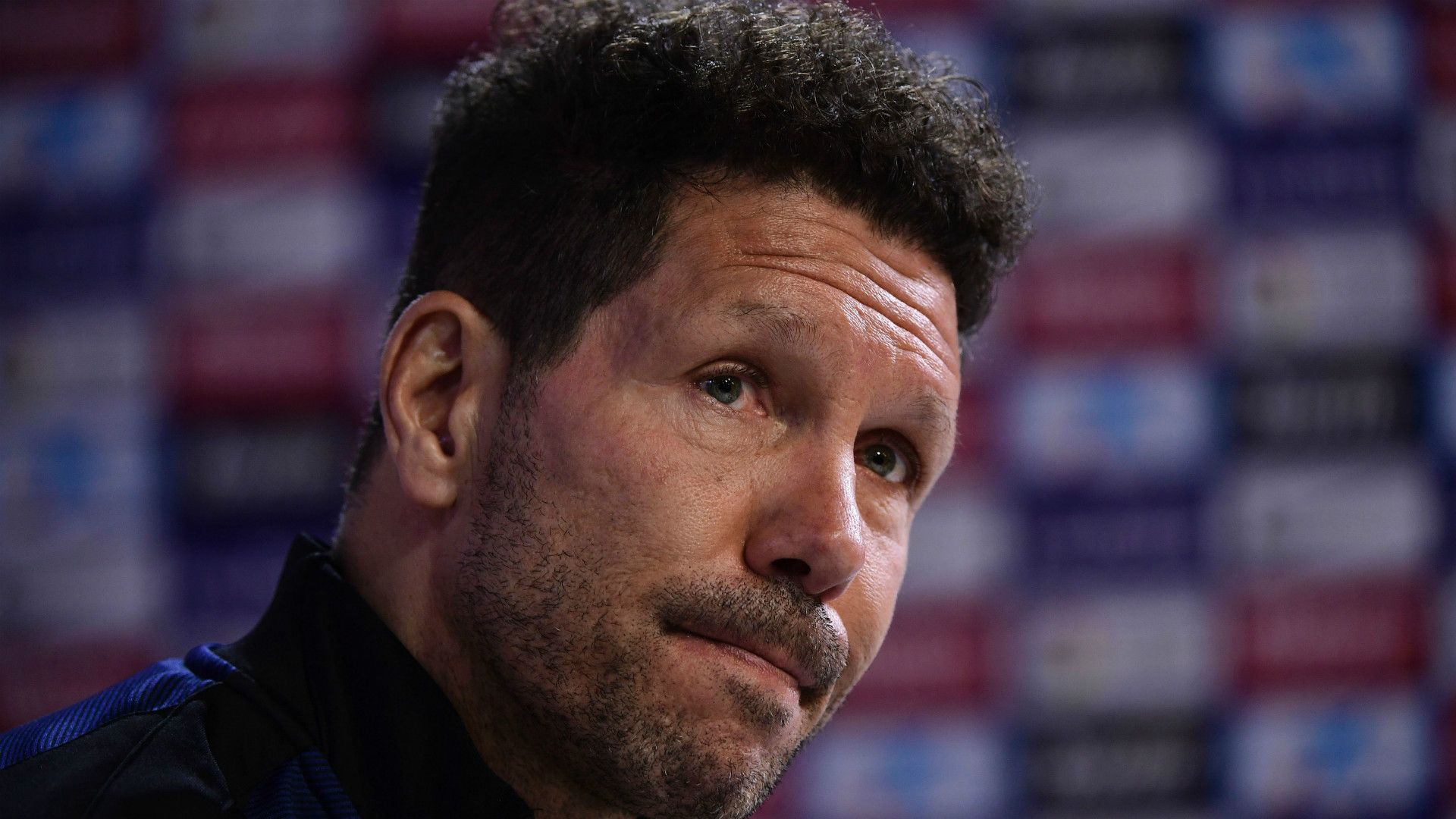 Diego Simeone before Real Madrid LaLiga