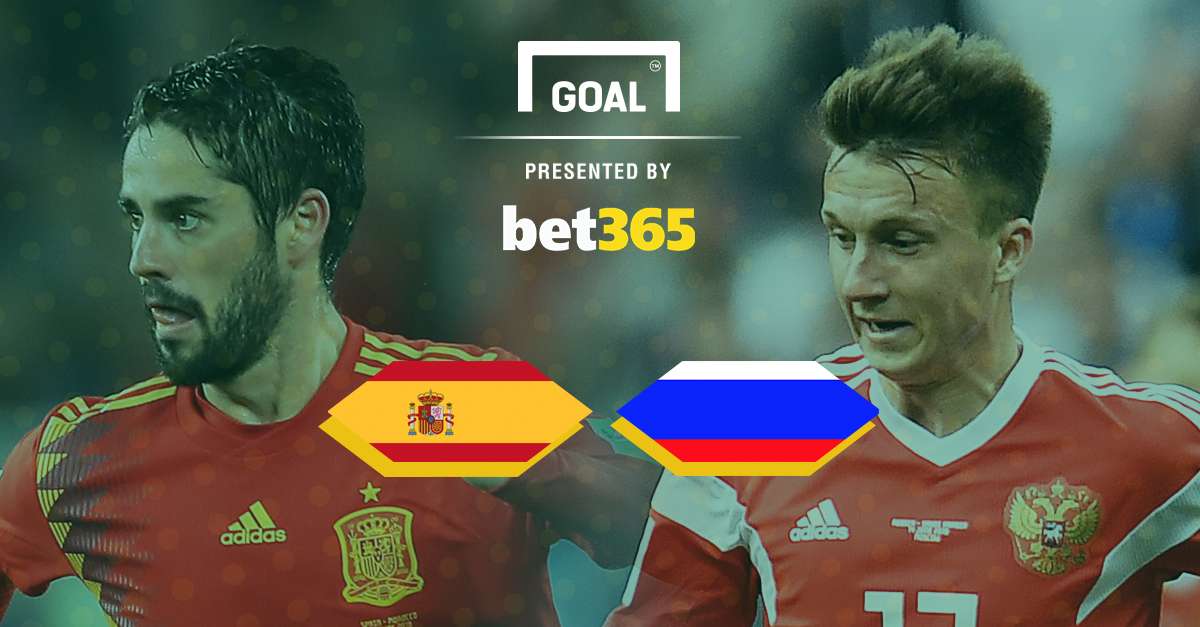 Spain Russia Bet 365