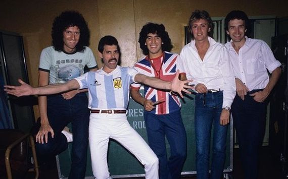 Queen & Maradona. 1981