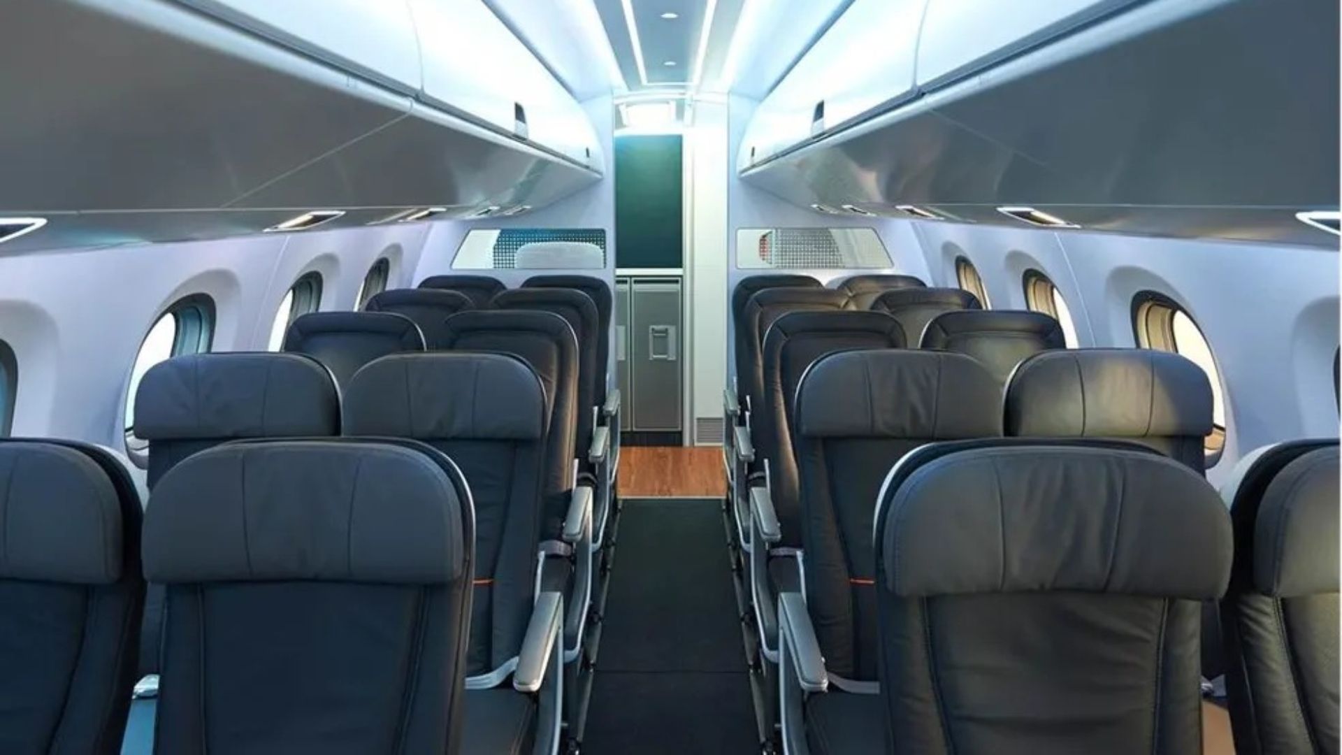 Interior Avião Palmeiras Embraer E-190