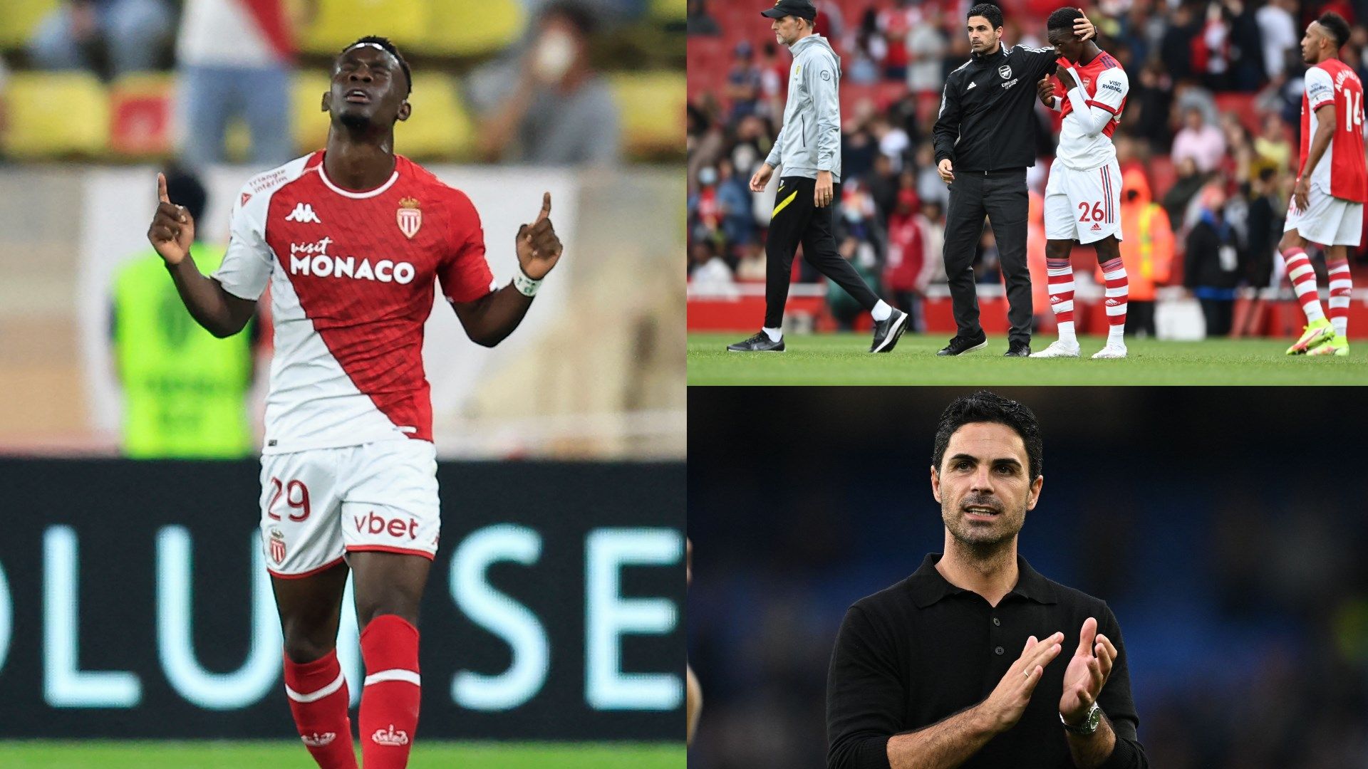 Balogun Arteta split