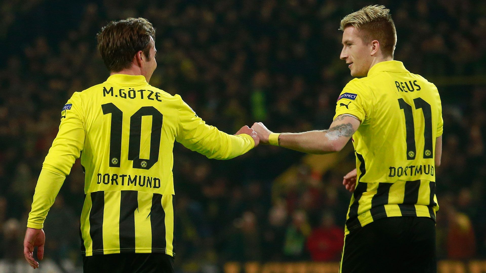 Marco Reus Mario Götze Borussia Dortmund BVB 2013