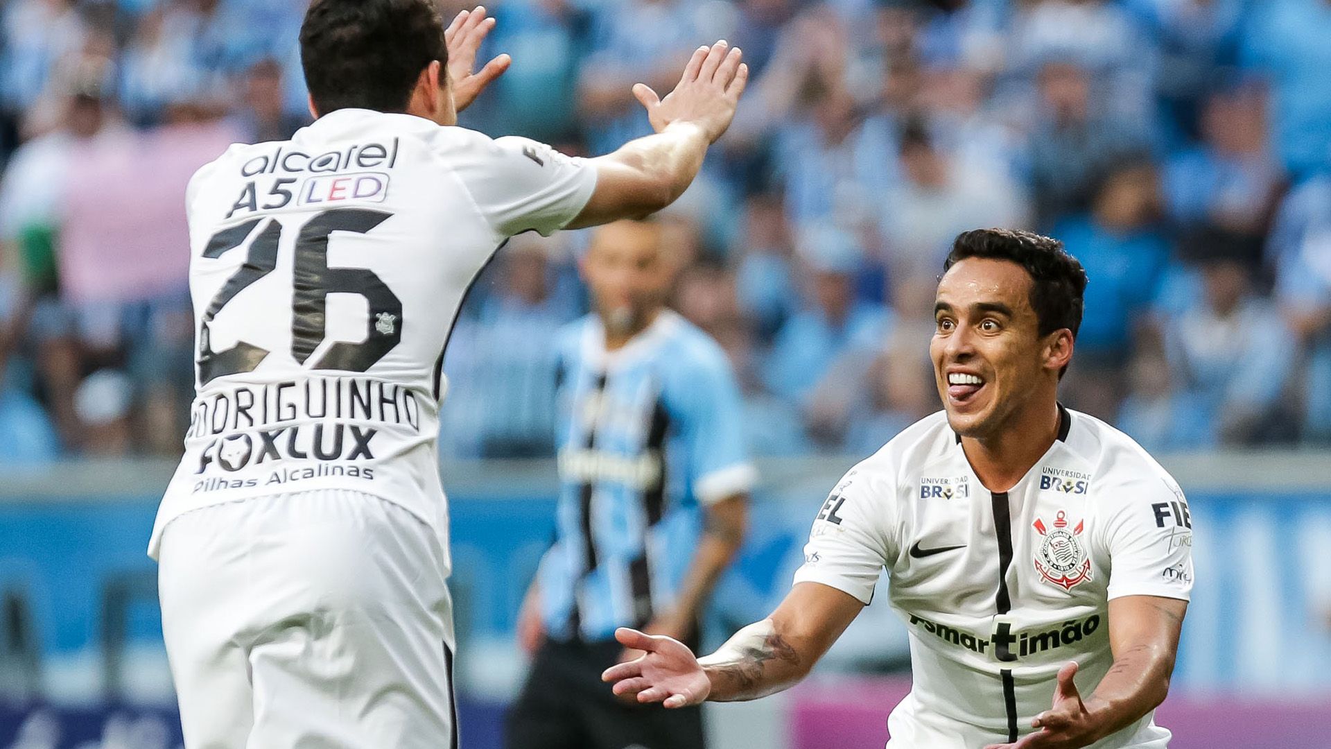 Jadson Rodriguinho Gremio Corinthians Brasileirao Serie A 25062017