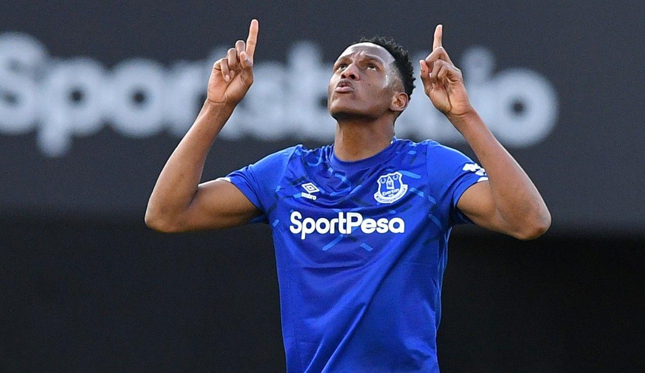 Yerry Mina gol Everton - Watford Premier League 01022020