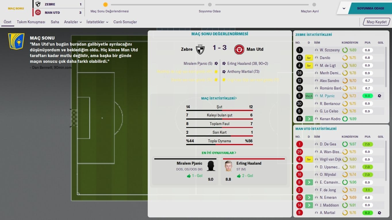 Juve 1-3 Manu (ŞLYF1)