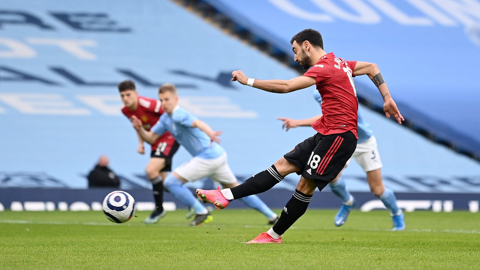 Bruno Fernandes Manchester United City 2020-21