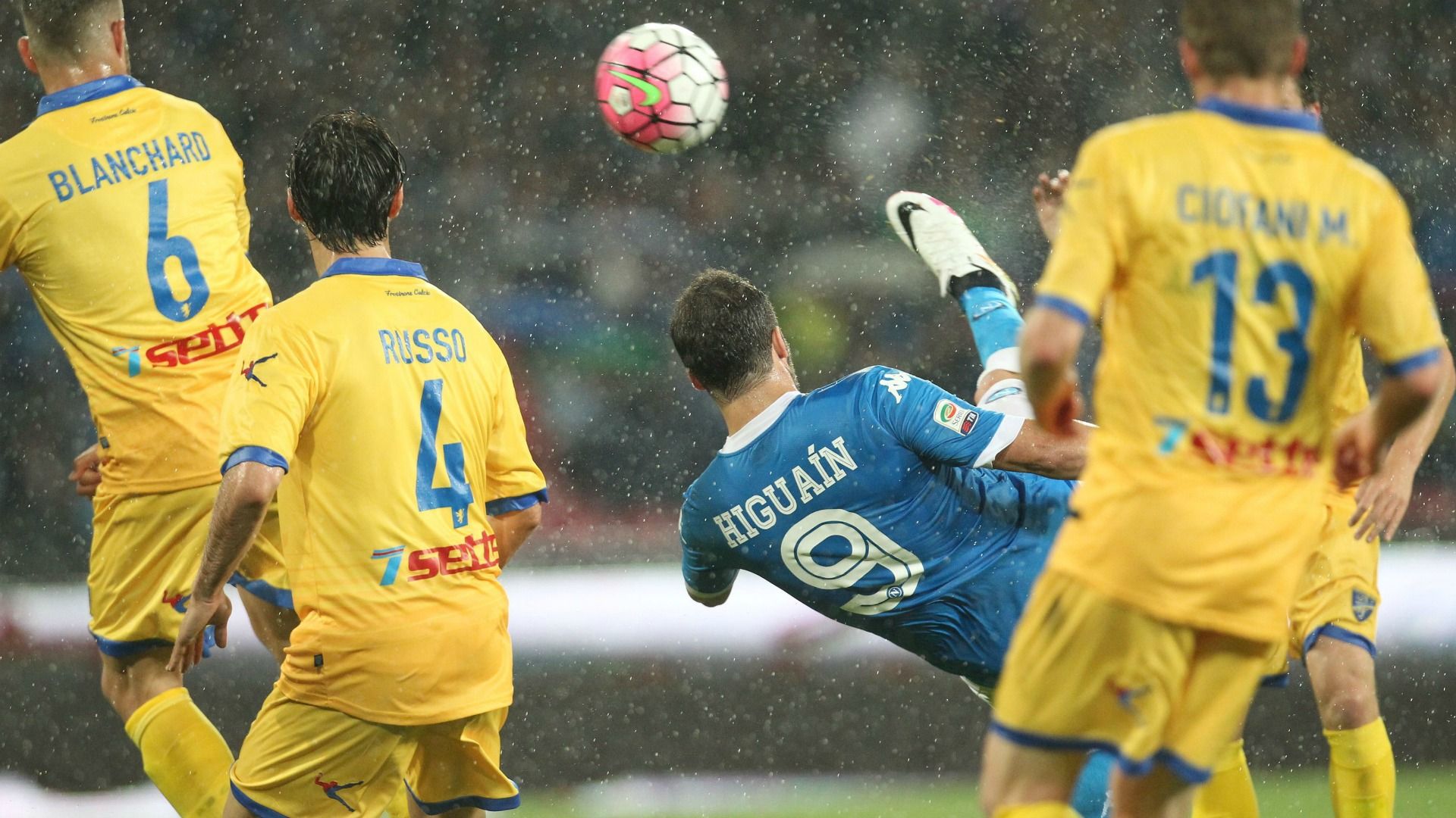 Gonzalo Higuain Napoli Frosinone