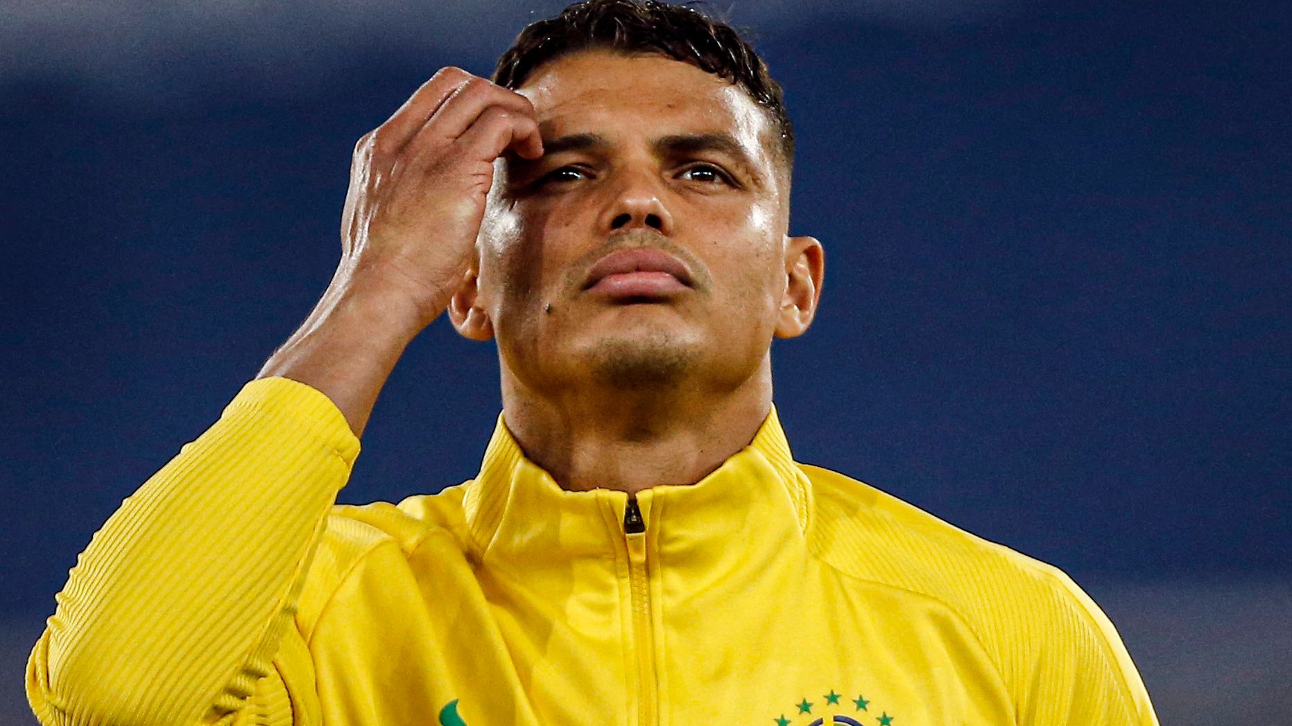 Thiago Silva Brazil slide