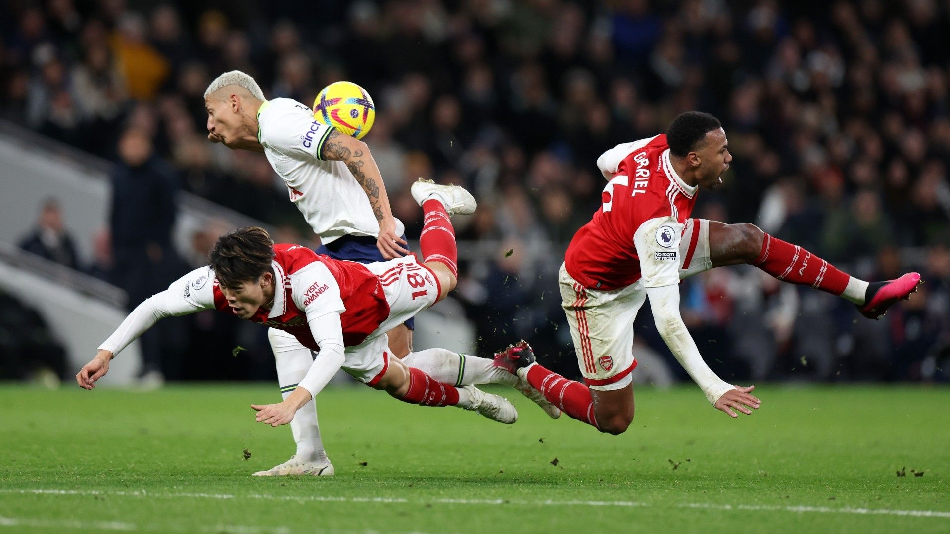 Richarlison Gabriel Tottenham Arsenal 2022-23